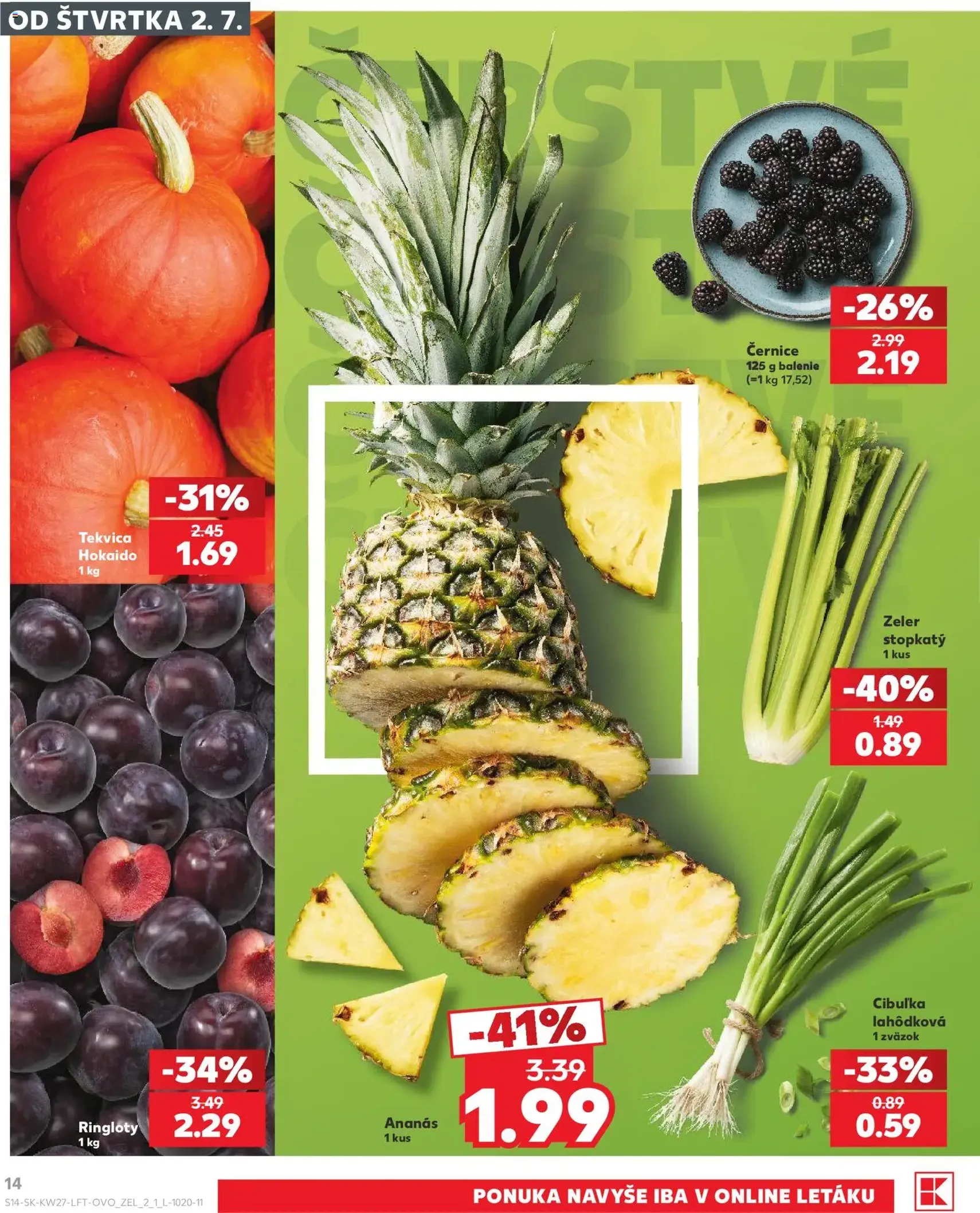 Kaufland leták - platný leták od 02.07.2026 strana 14 z 80