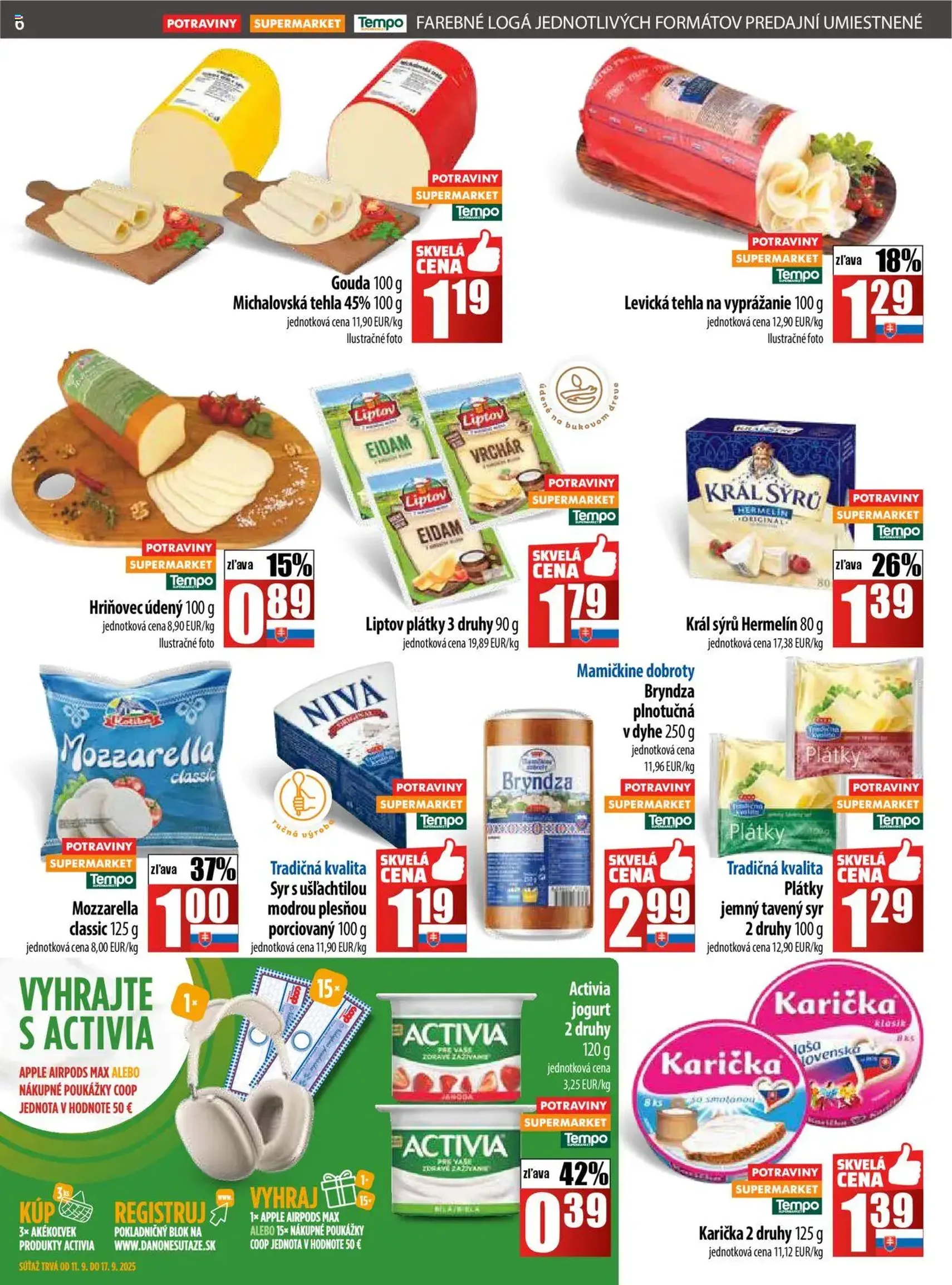 COOP Jednota leták - platný leták od 11.09.2025 strana 6 z 28 COOP Jednota leták - platný leták od 11.09.2025 strana 6 z 28