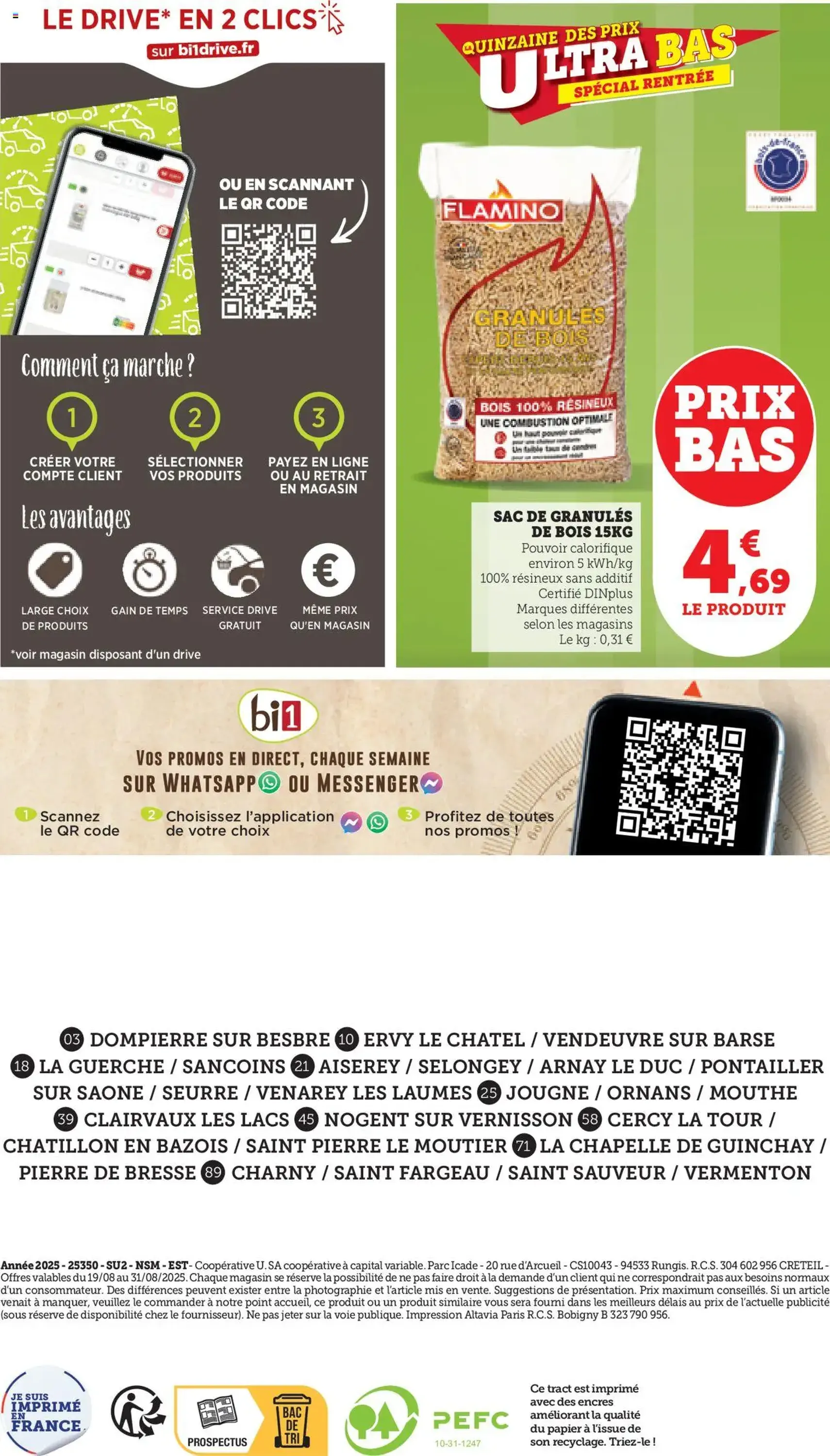 Bi1 catalogue - brochure valable à partir du 19/08/2025, page 28 sur 28 Bi1 catalogue - brochure valable à partir du 19/08/2025, page 28 sur 28