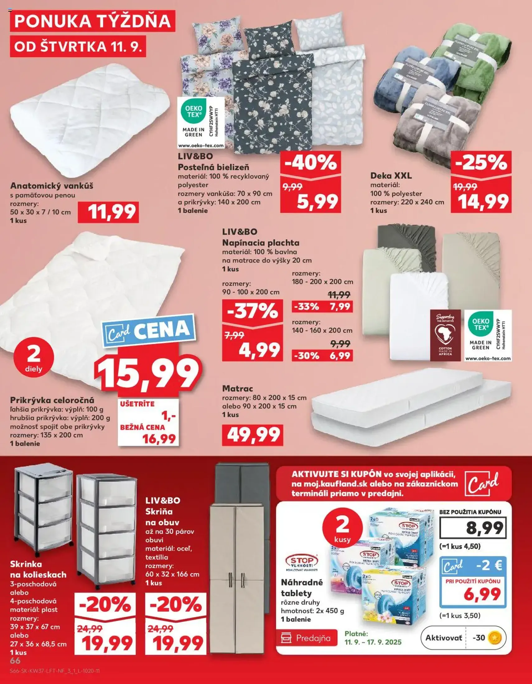Kaufland SK Bratislava-Devínska Nová Ves - 2025.09.11. érvényes szórólap 66 oldal 78 oldalból Kaufland SK Bratislava-Devínska Nová Ves - 2025.09.11. érvényes szórólap 66 oldal 78 oldalból