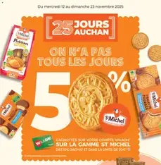 Auchan prospectus - Prévisualisation du catalogue valable à partir du 12/11/2025
