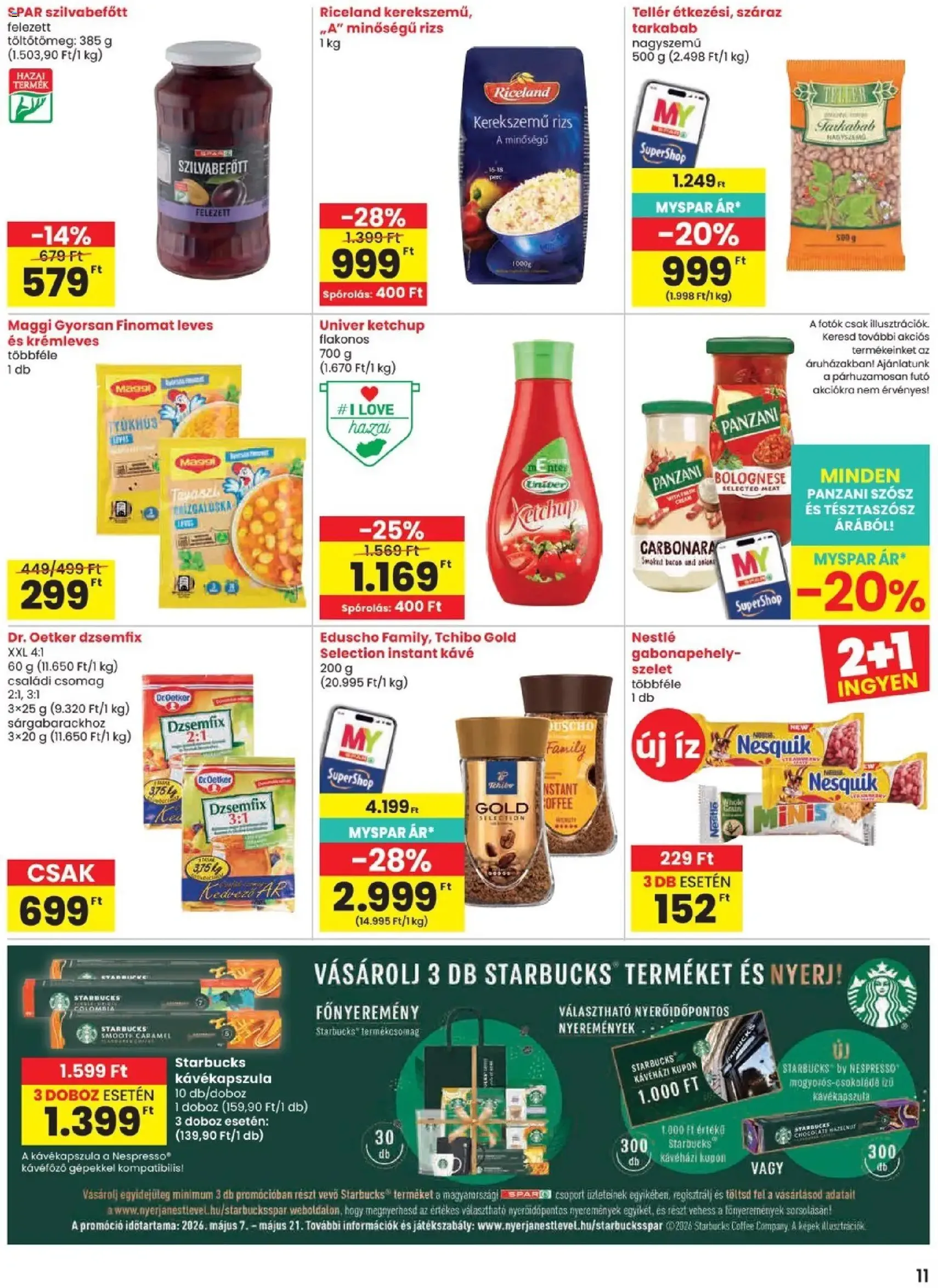 Spar akciós újság - 2026.05.07. érvényes szórólap 11 oldal 20 oldalból
