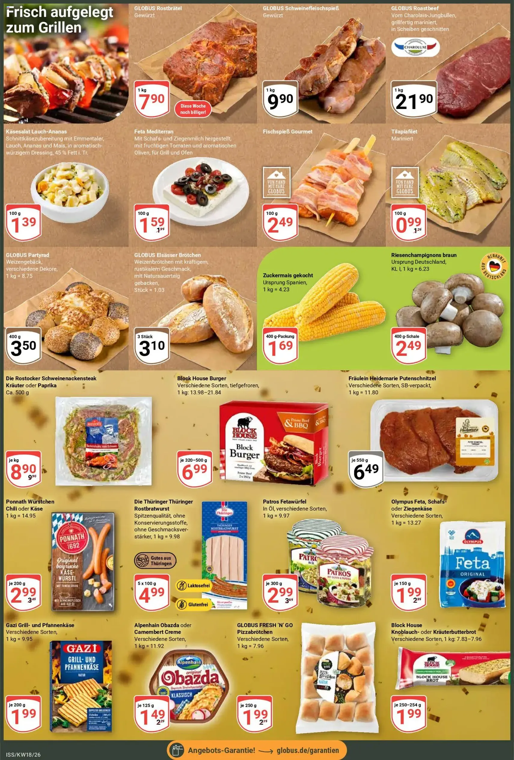 Globus Prospekt - Gültiger Prospekt ab 27.04.2026, Seite 2 von insgesamt 36