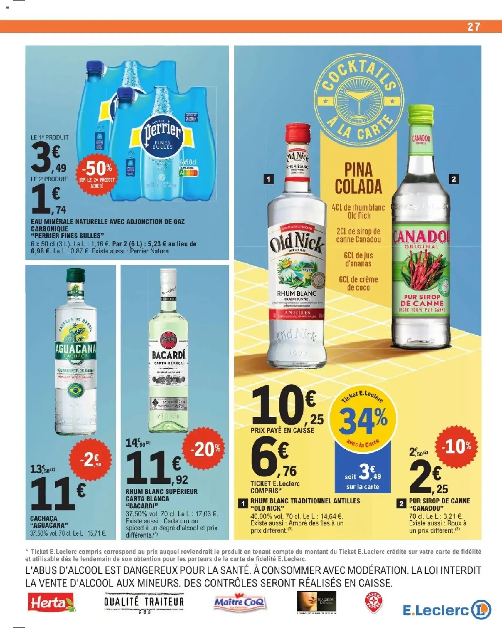 E.Leclerc catalogue de la semaine 17 - brochure valable à partir du 21/04/2026, page 27 sur 44