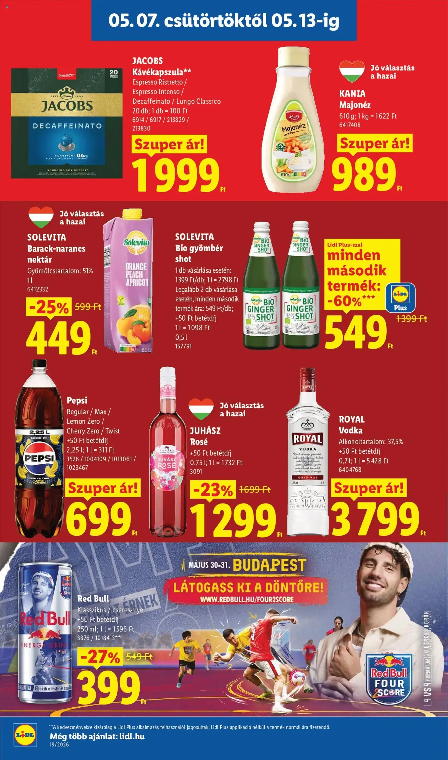 Lidl akciós újság - 2026.05.07. érvényes szórólap 14 oldal 76 oldalból