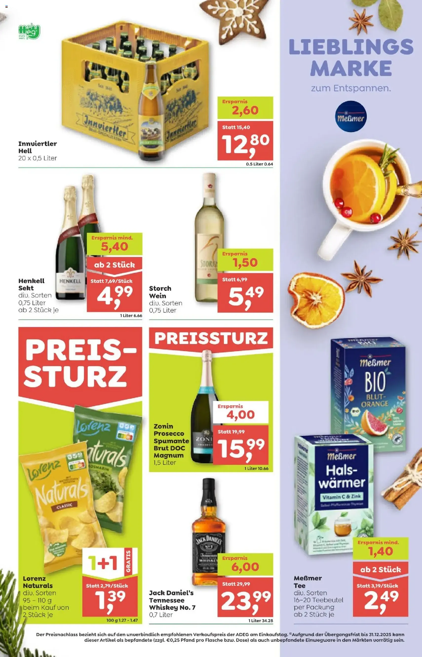 ADEG Flugblatt - Gültiger Prospekt ab 11.12.2025, Seite 9 von insgesamt 12