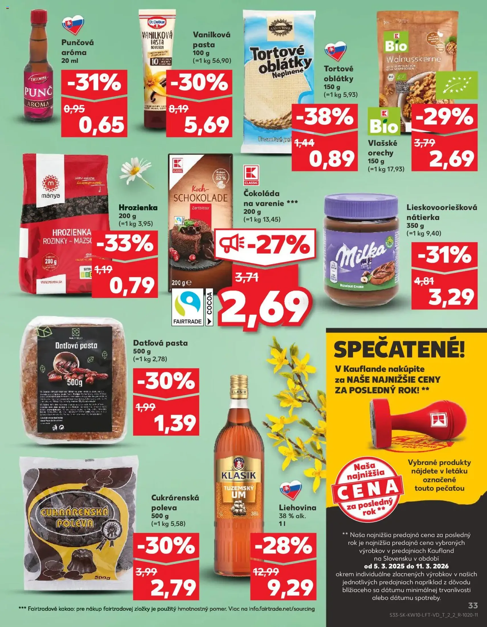 Kaufland SK akciós újság - 2026.03.05. érvényes szórólap 33 oldal 78 oldalból
