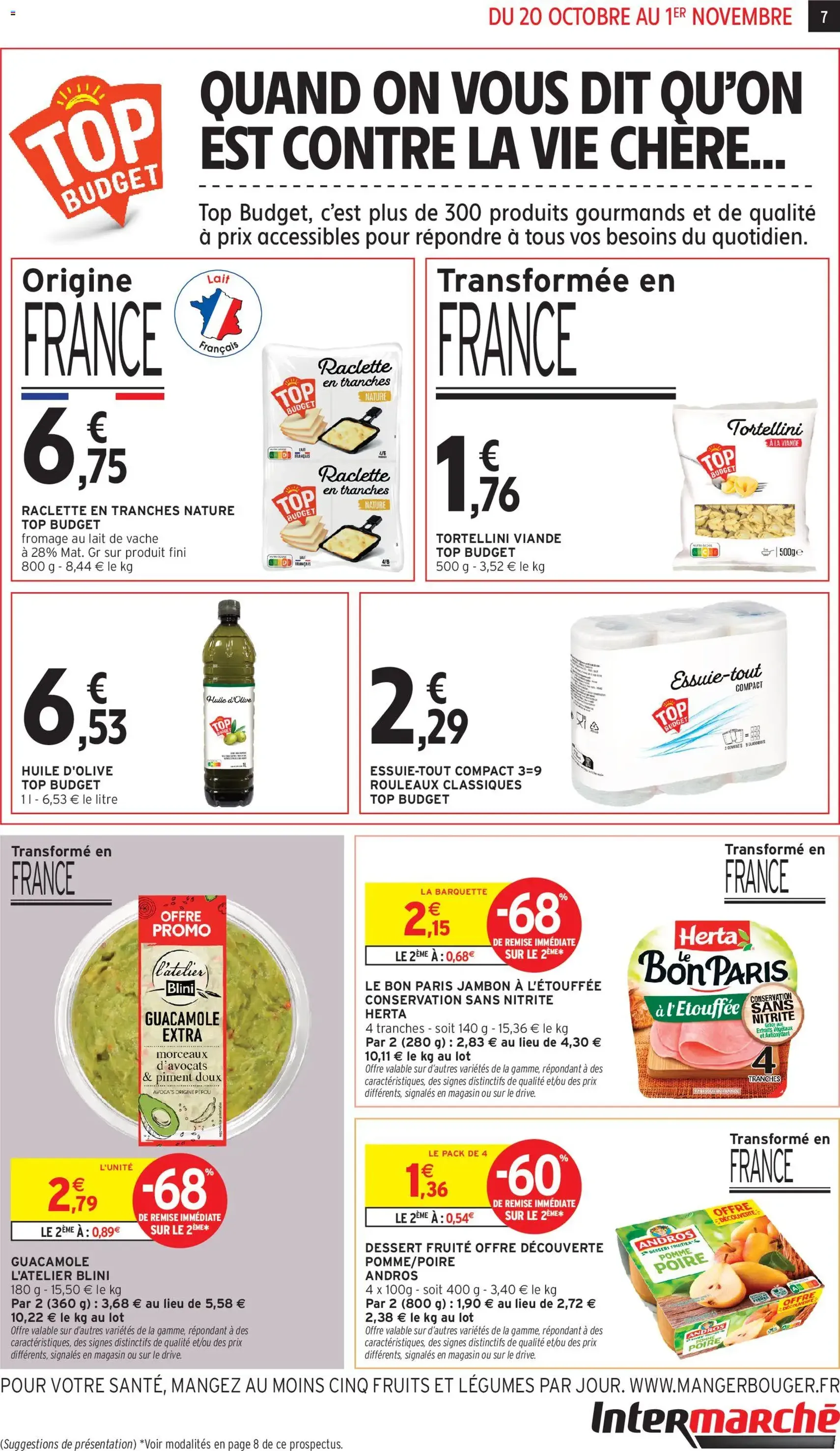 Intermarché catalogue - brochure valable à partir du 20/10/2026, page 7 sur 12