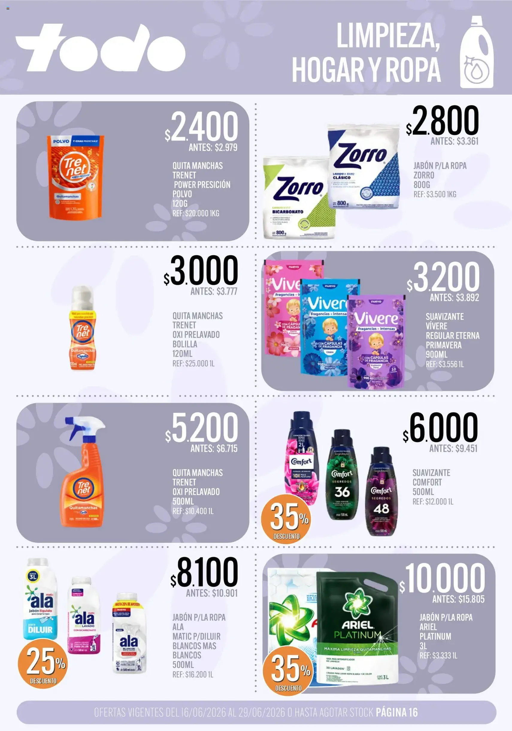 Supermercados TODO Ofertas - folleto válido desde 16/06/2026 página 16 de 20