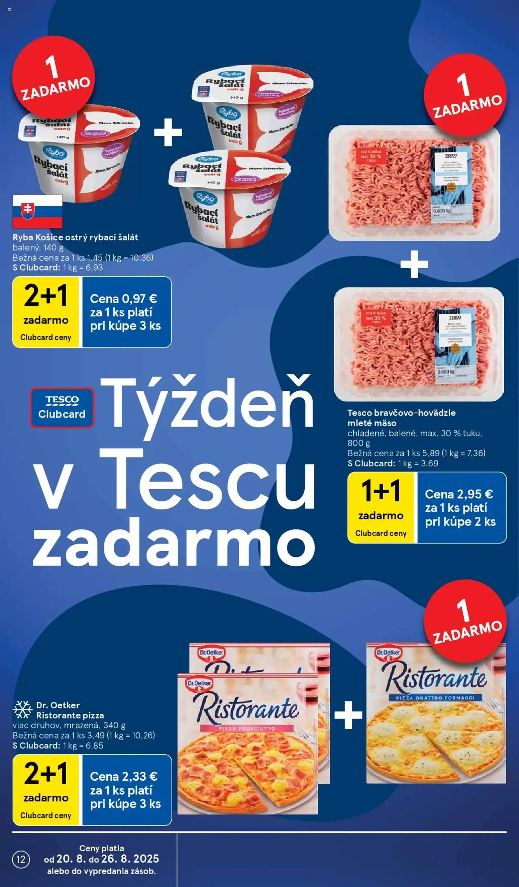 Tesco Hypermarket - leták - platný leták od 20.08.2025 strana 12 z 38