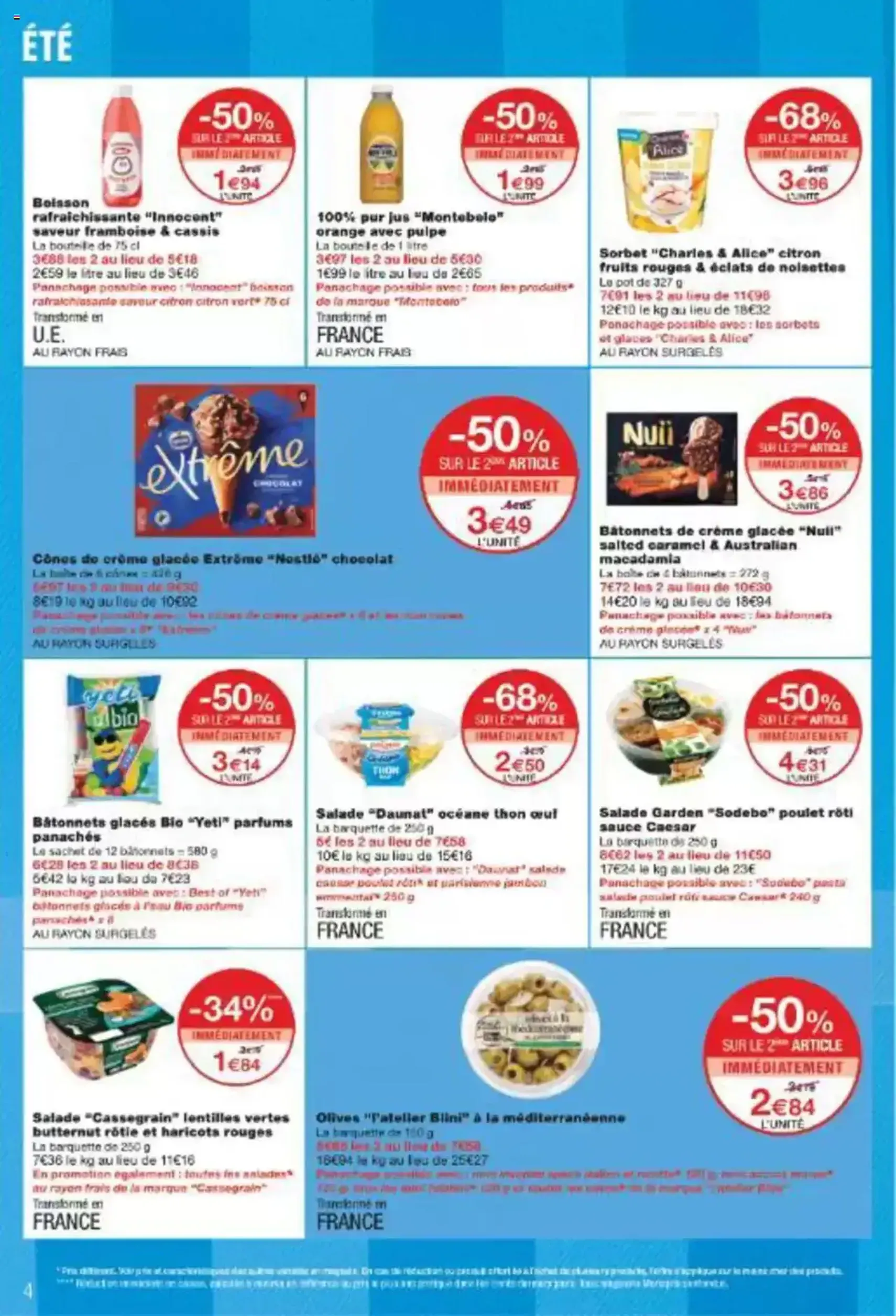 Monoprix catalogue - brochure valable à partir du 15/07/2025, page 4 sur 44 Monoprix catalogue - brochure valable à partir du 15/07/2025, page 4 sur 44