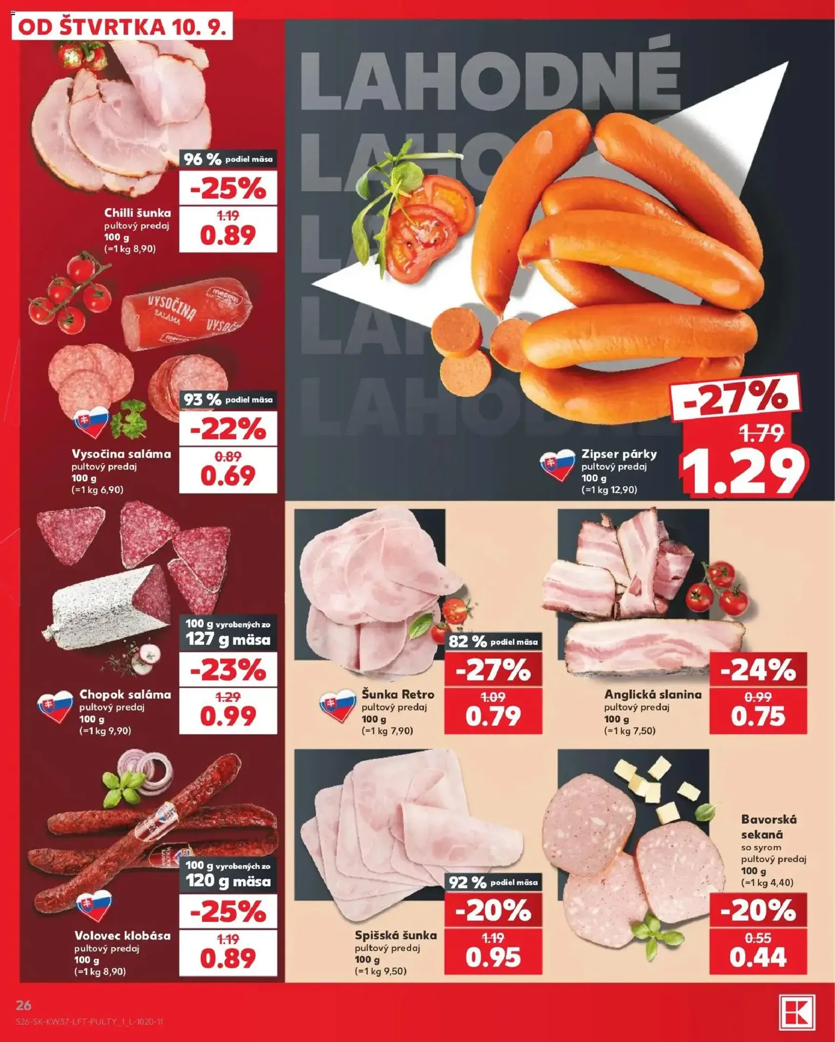 Kaufland leták - platný leták od 10.09.2026 strana 26 z 84