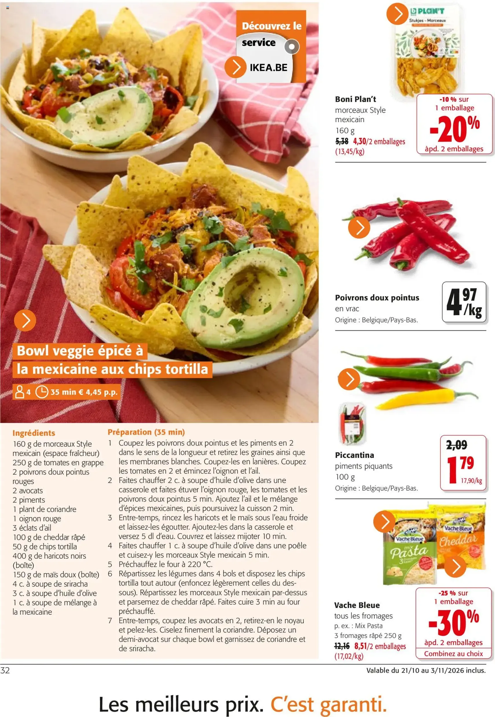 Colruyt catalogue - brochure valable à partir du 21/10/2026, page 32 sur 40