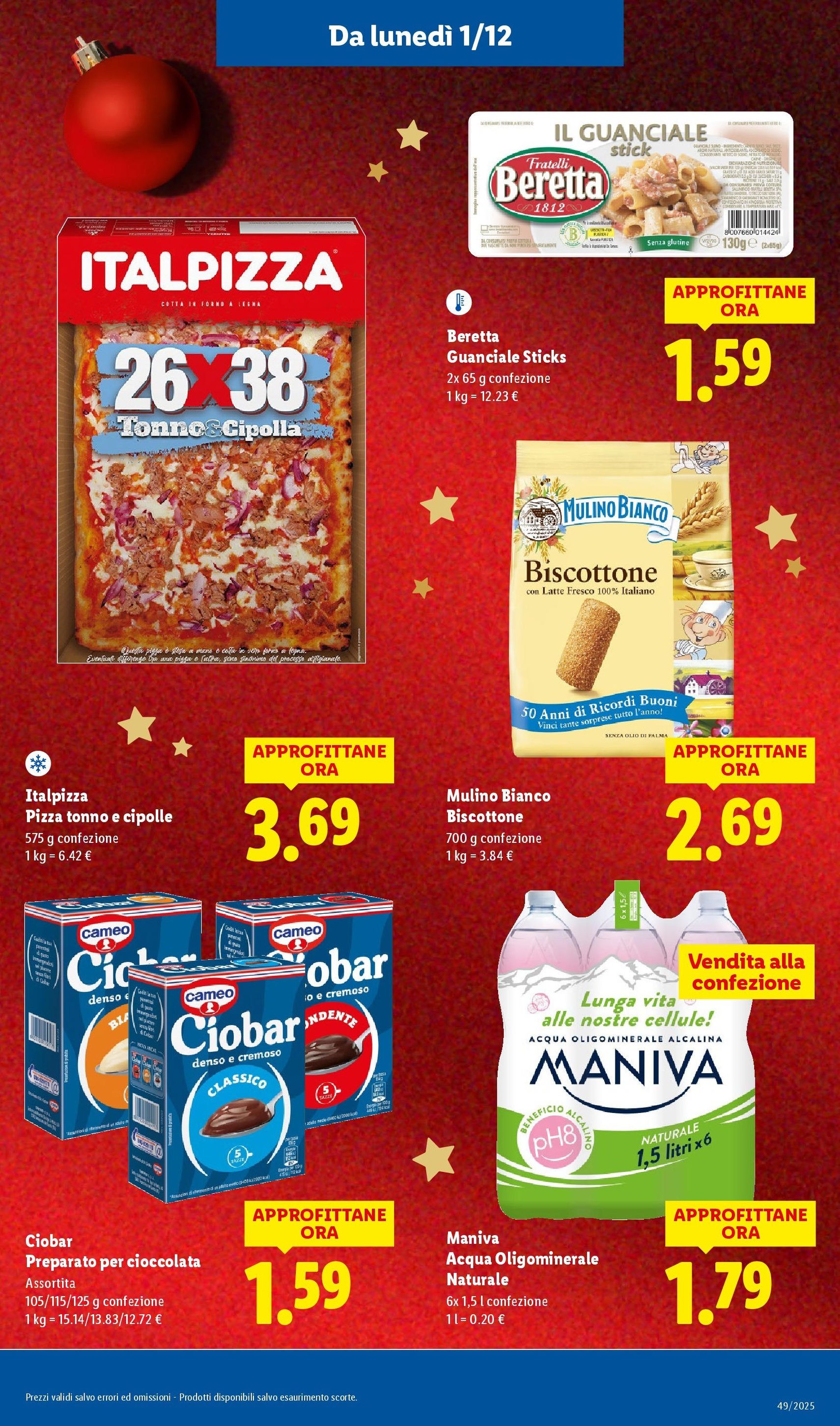 Volantino Lidl - volantino valido dal 01/12/2025 pagina 25 di 60