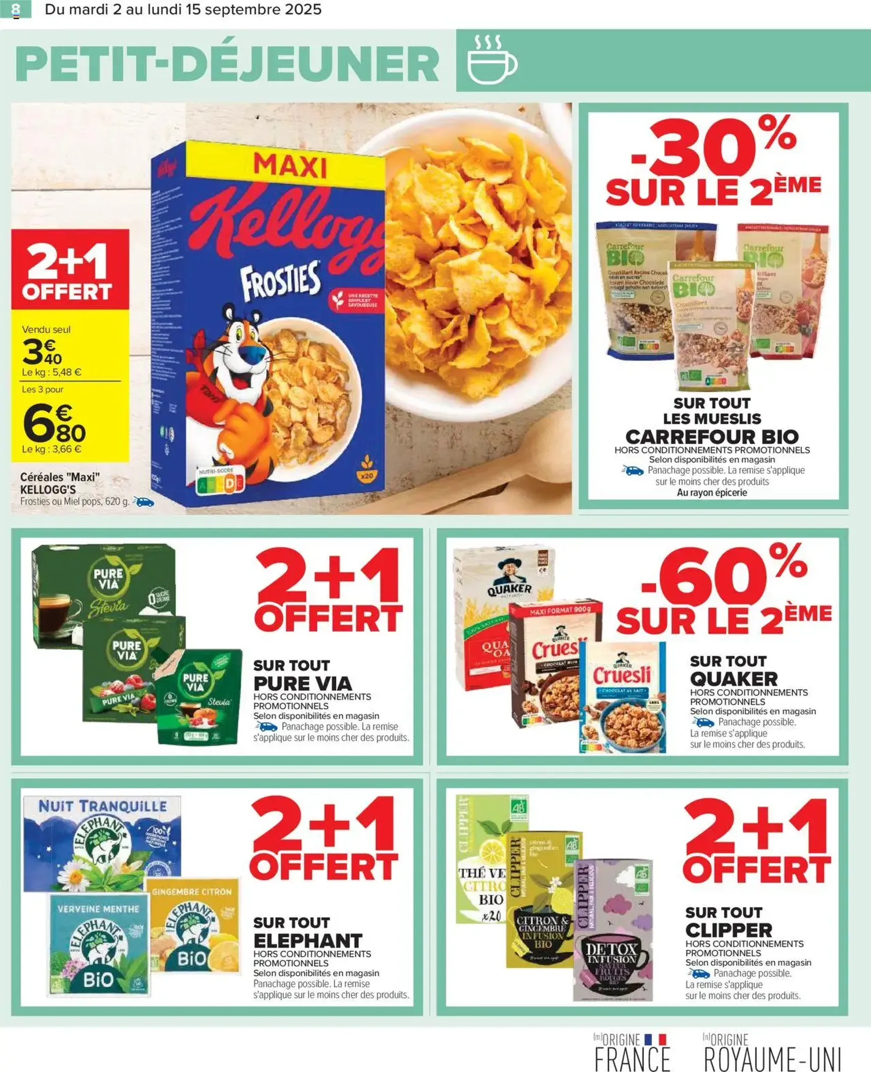 Carrefour catalogue semaine 36 - brochure valable à partir du 02/09/2025, page 10 sur 86 Carrefour catalogue semaine 36 - brochure valable à partir du 02/09/2025, page 10 sur 86