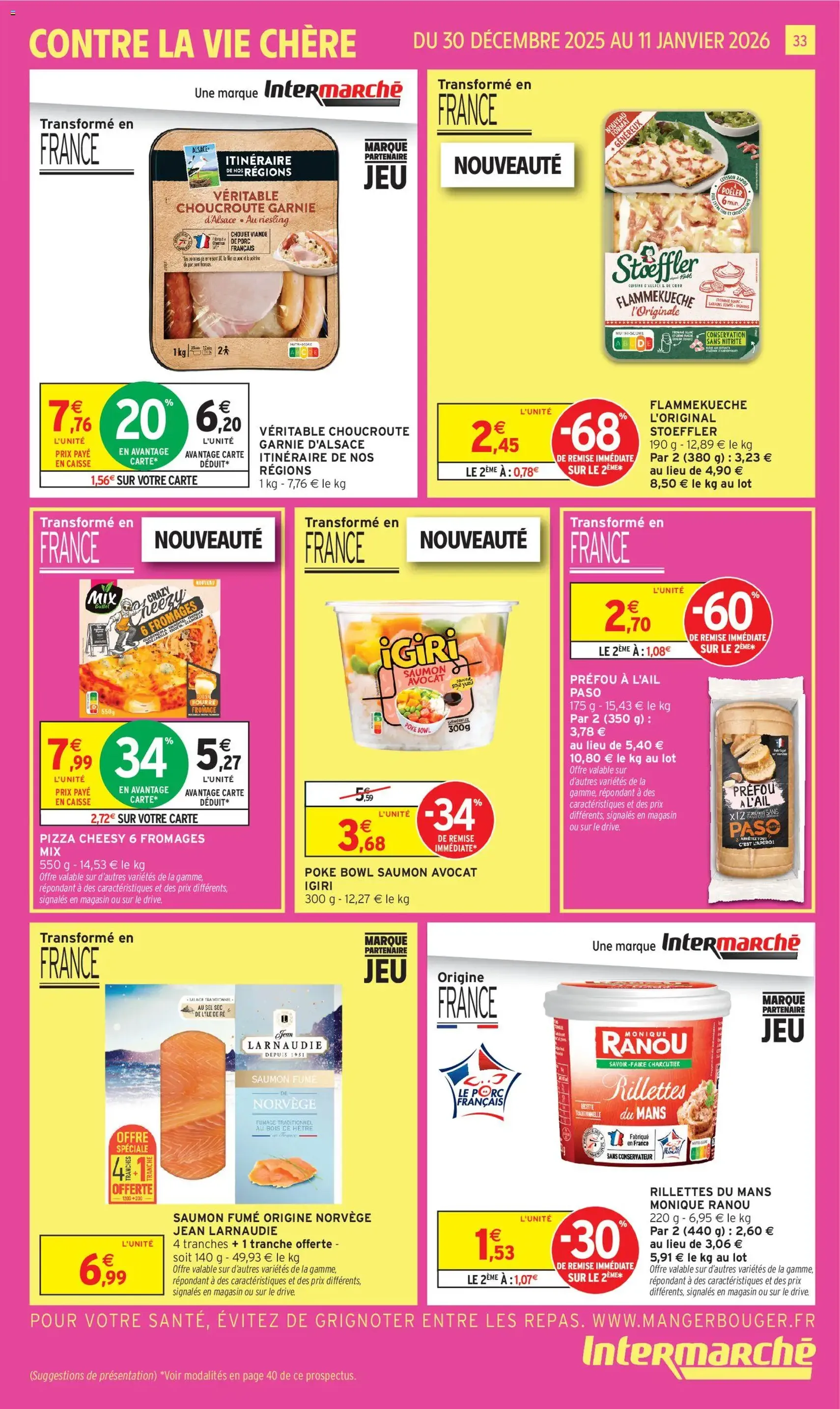 Intermarché - Découvrez nos offres de la semaine - brochure valable à partir du 30/12/2025, page 33 sur 56