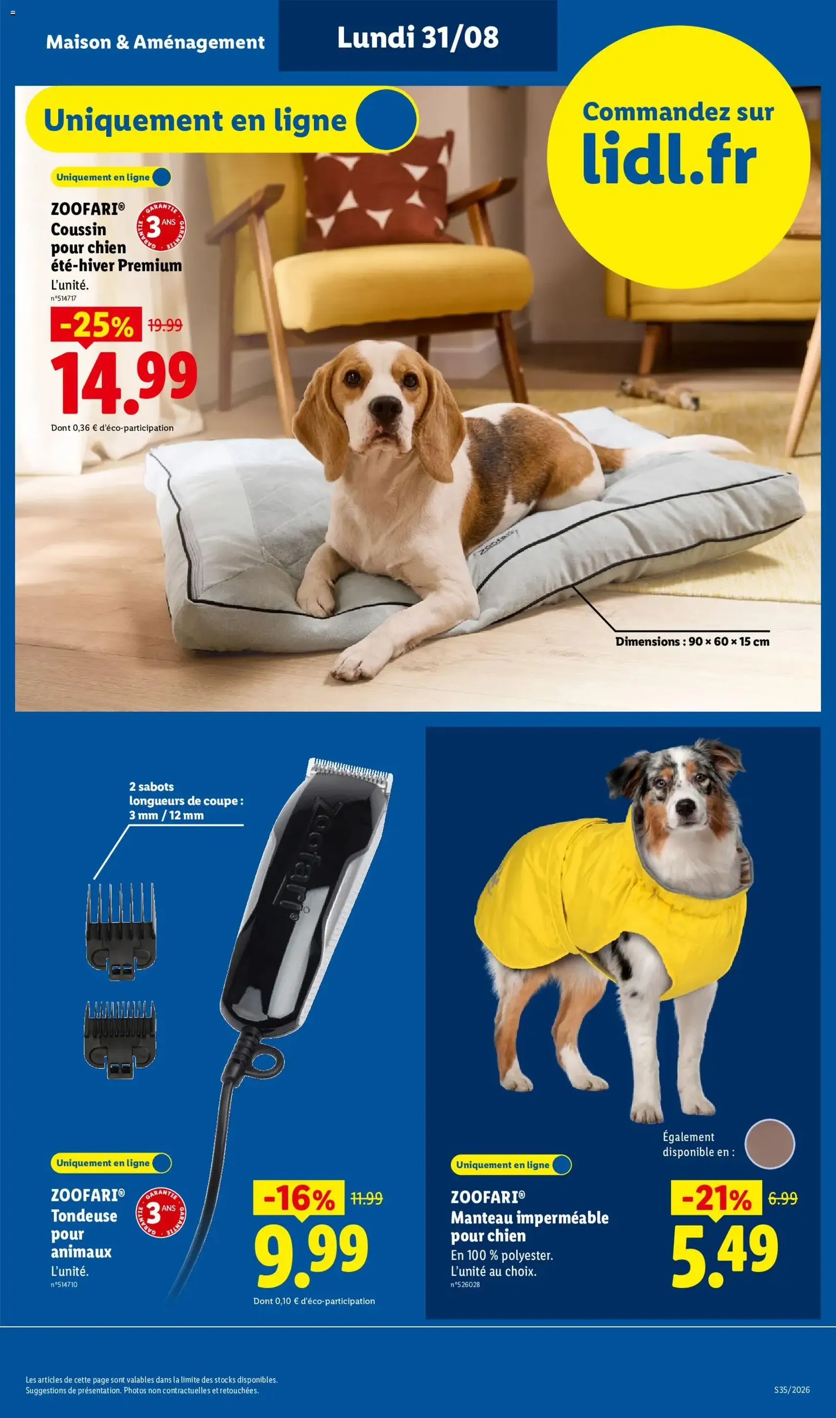 LIDL catalogue - brochure valable à partir du 27/08/2026, page 47 sur 61