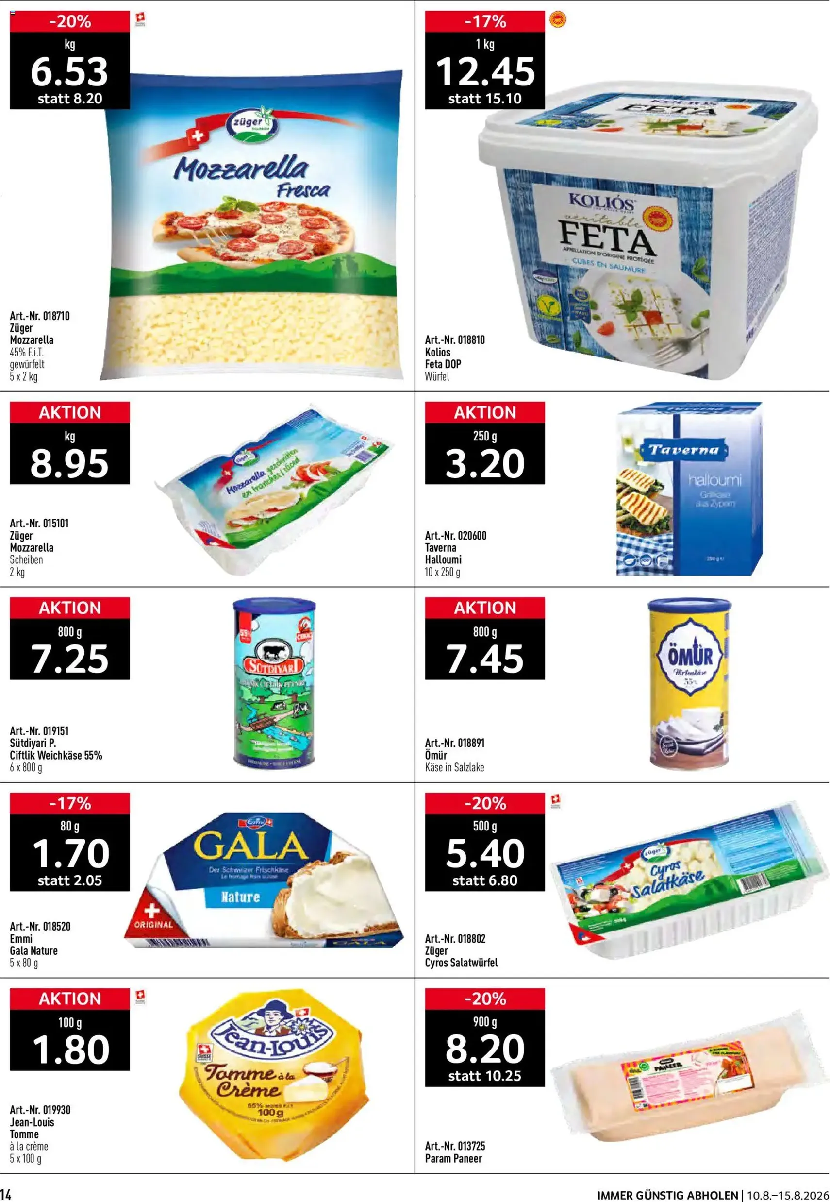 Prodega aktionen - Gültiger Prospekt ab 10.08.2026, Seite 14 von insgesamt 36