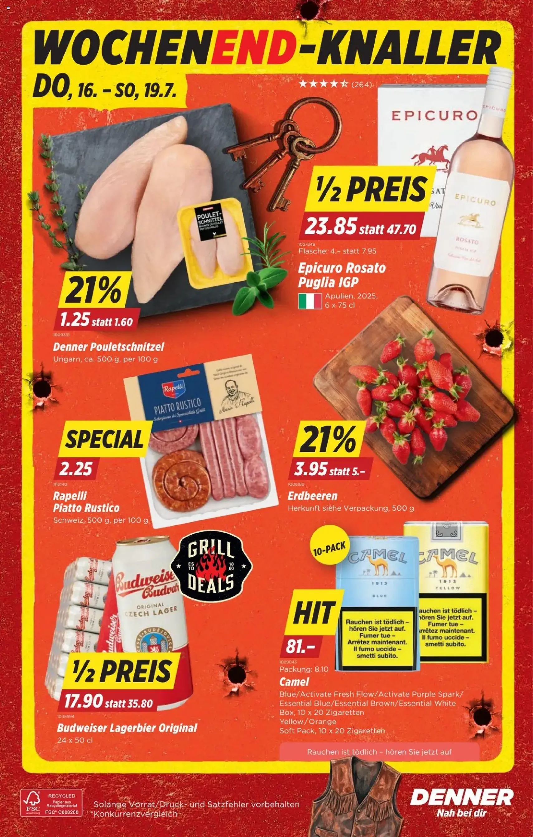 Denner aktionen - Gültiger Prospekt ab 16.07.2026, Seite 20 von insgesamt 20