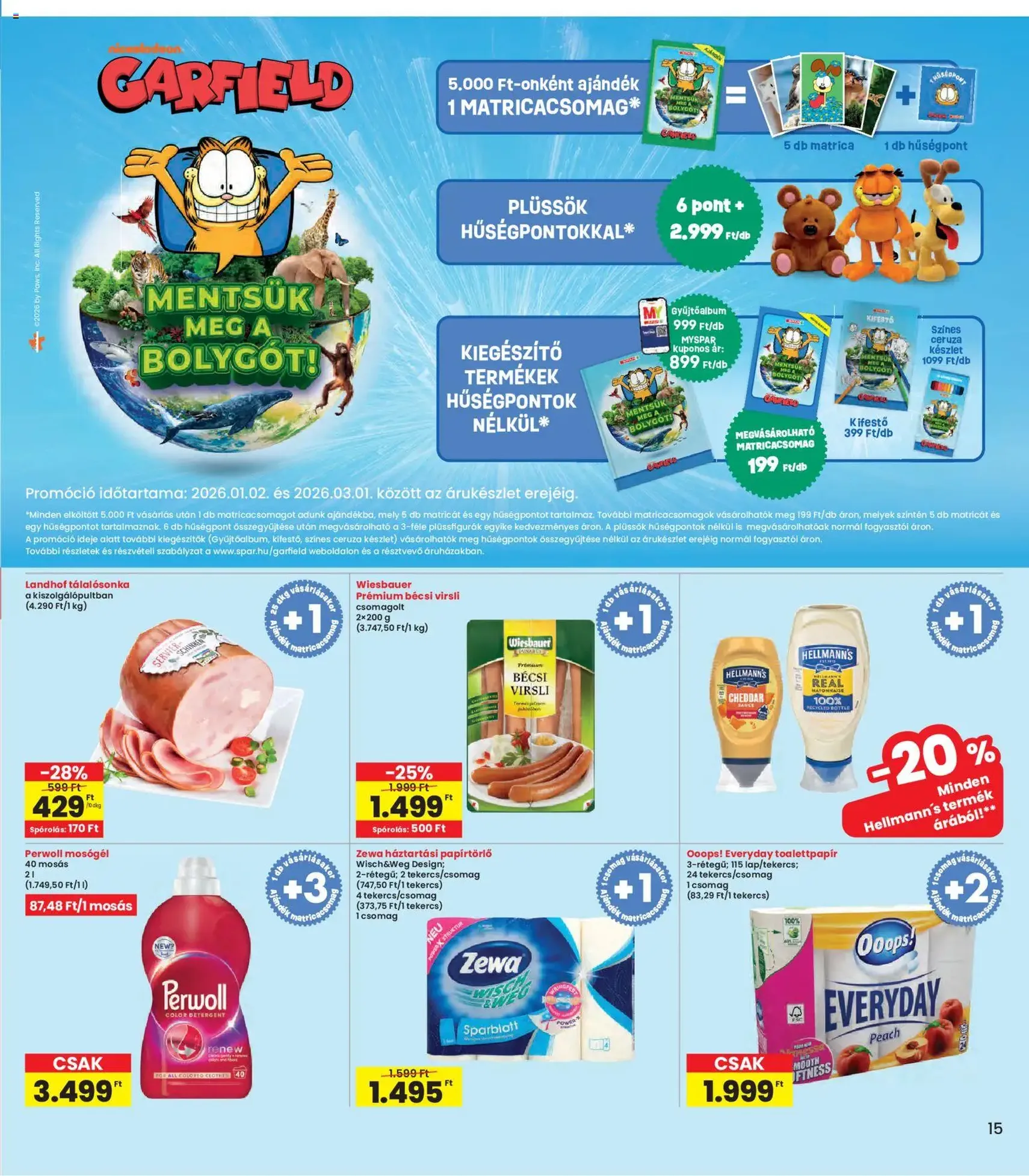 Interspar Akciós újság - 2026.02.05. érvényes szórólap 15 oldal 20 oldalból