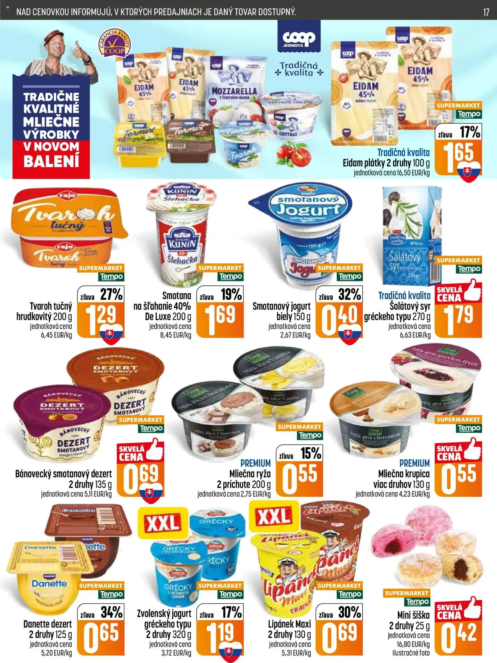 COOP Jednota leták - platný leták od 09.04.2026 strana 17 z 28