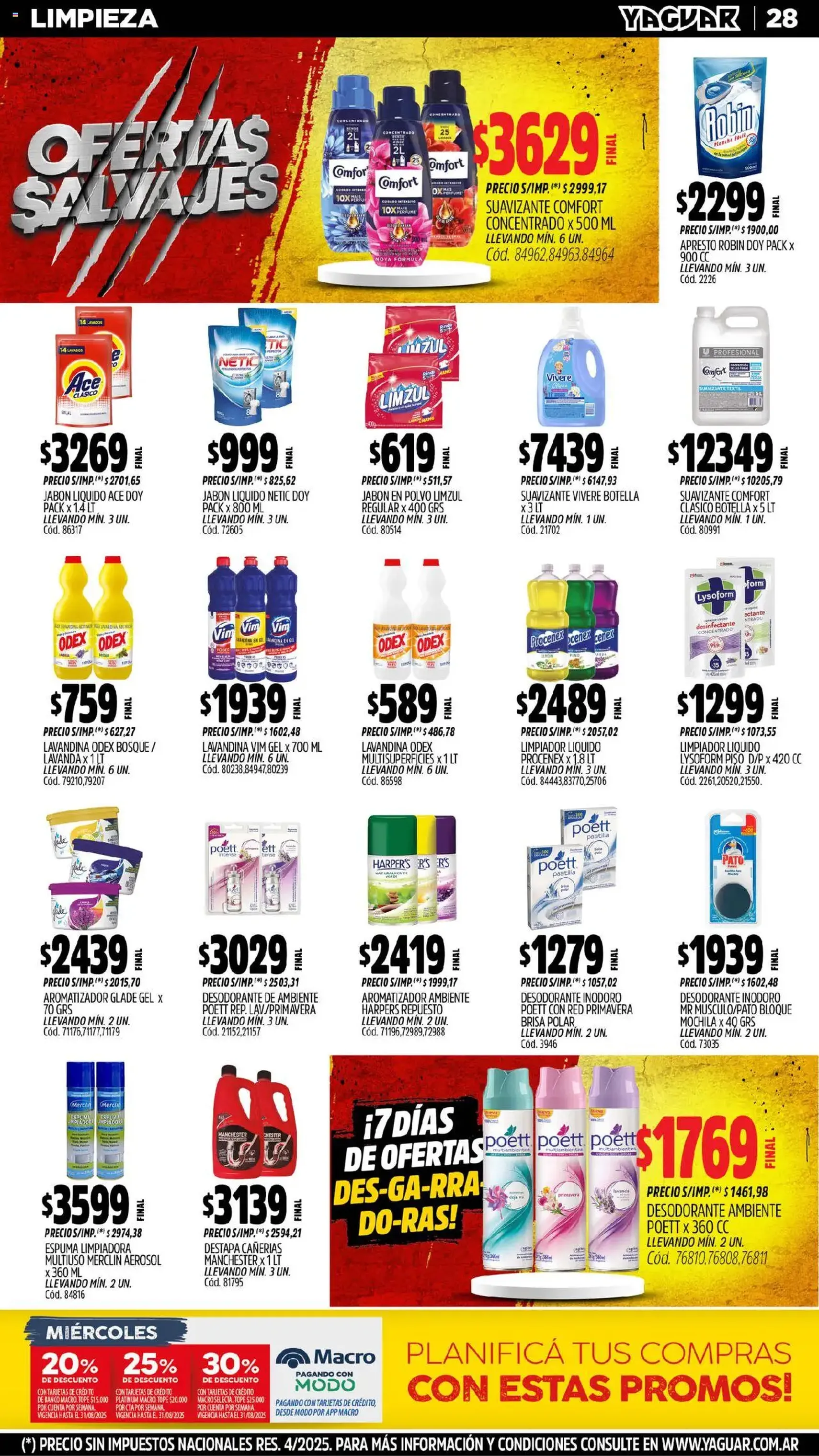 Yaguar catálogo - folleto válido desde 04/08/2025 página 29 de 45
