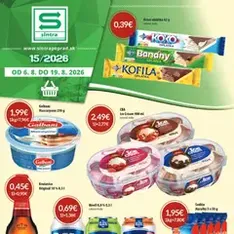 Sintra leták - náhľad letáku platný od 06.08.2026