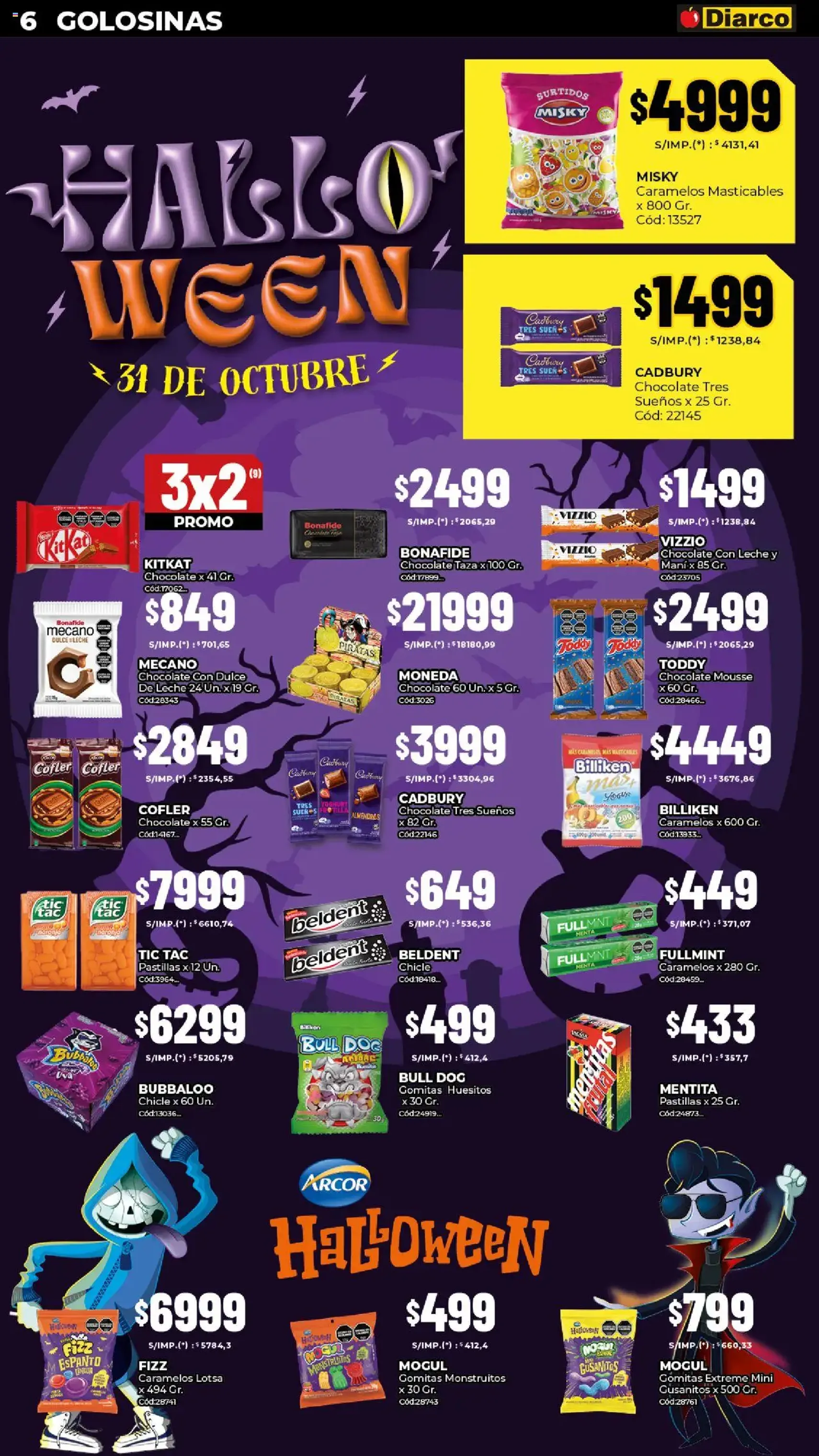 Diarco - Ofertas Sur - folleto válido desde 20/10/2025 página 6 de 22 Diarco - Ofertas Sur - folleto válido desde 20/10/2025 página 6 de 22