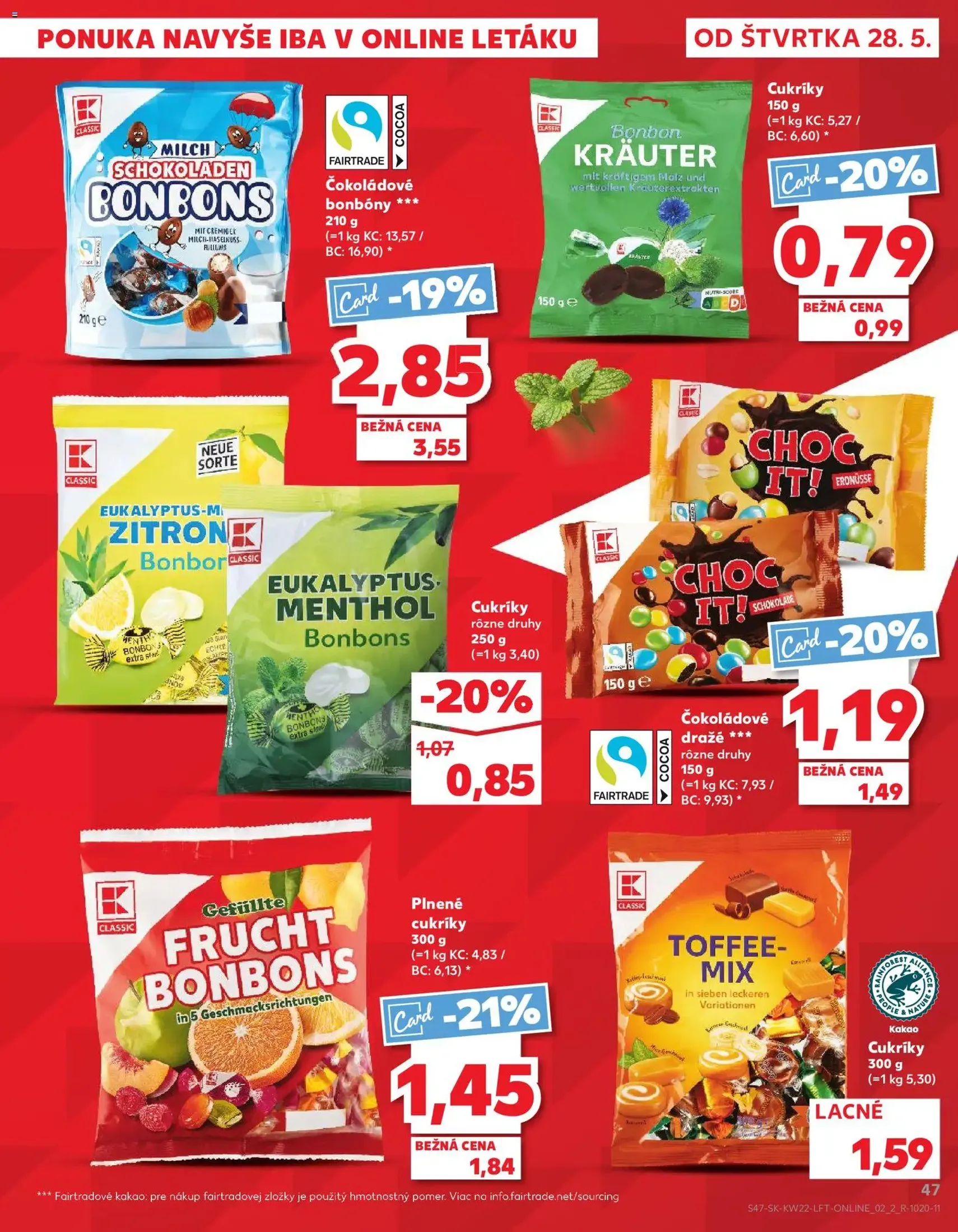 Kaufland leták - platný leták od 28.05.2026 strana 47 z 72