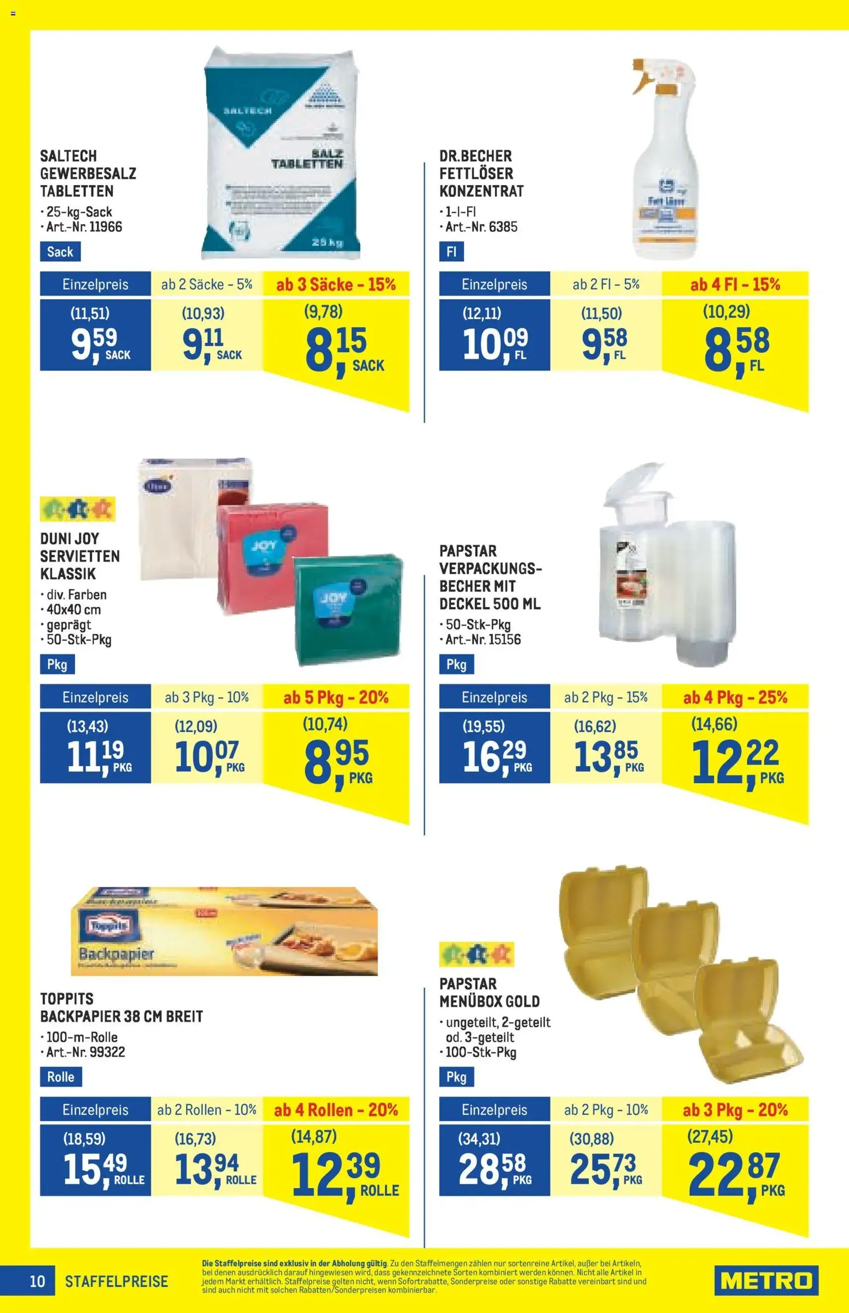 Metro angebote Profi - Gültiger Prospekt ab 27.11.2025, Seite 10 von insgesamt 64