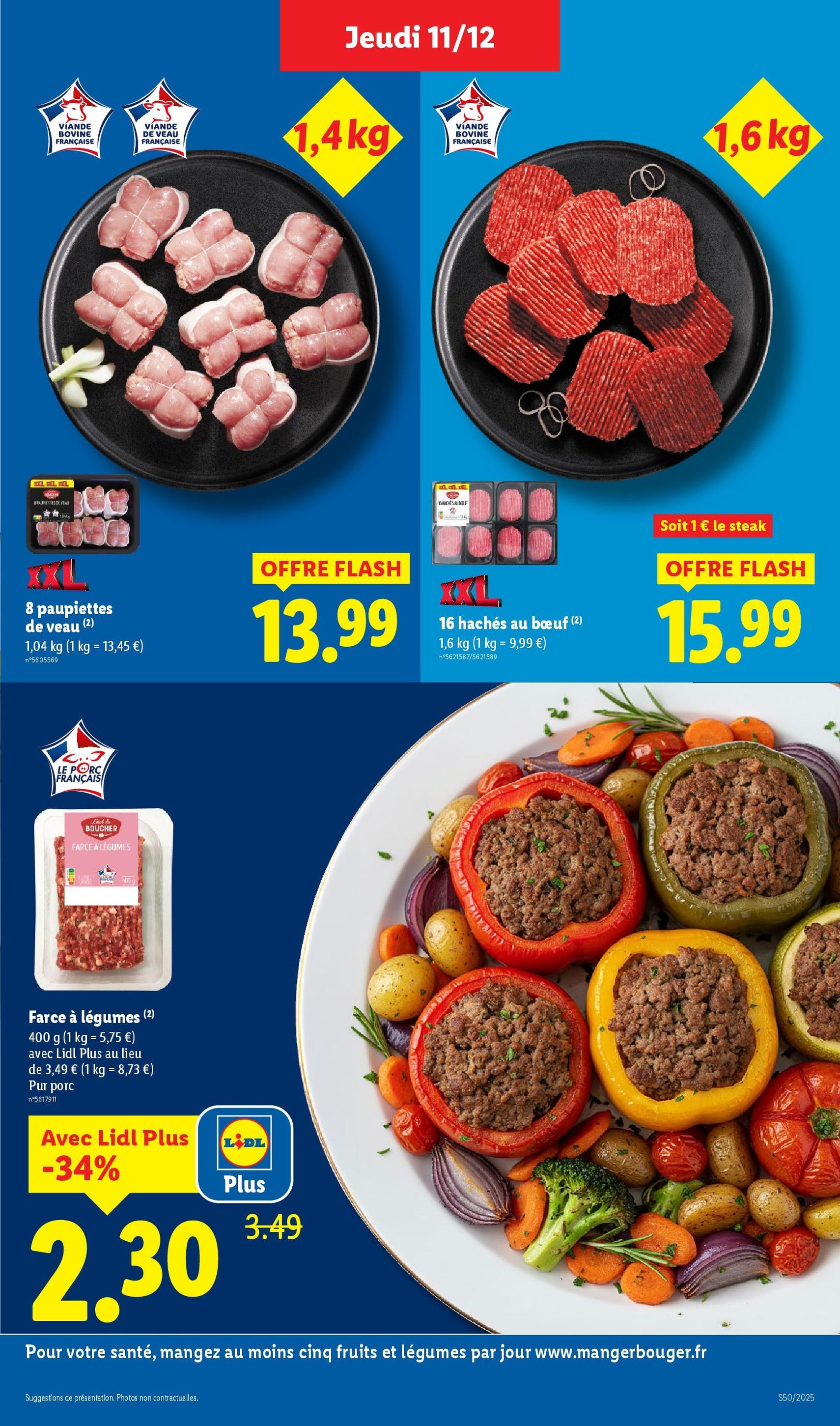 LIDL catalogue semaine 50 - brochure valable à partir du 11/12/2025, page 9 sur 88