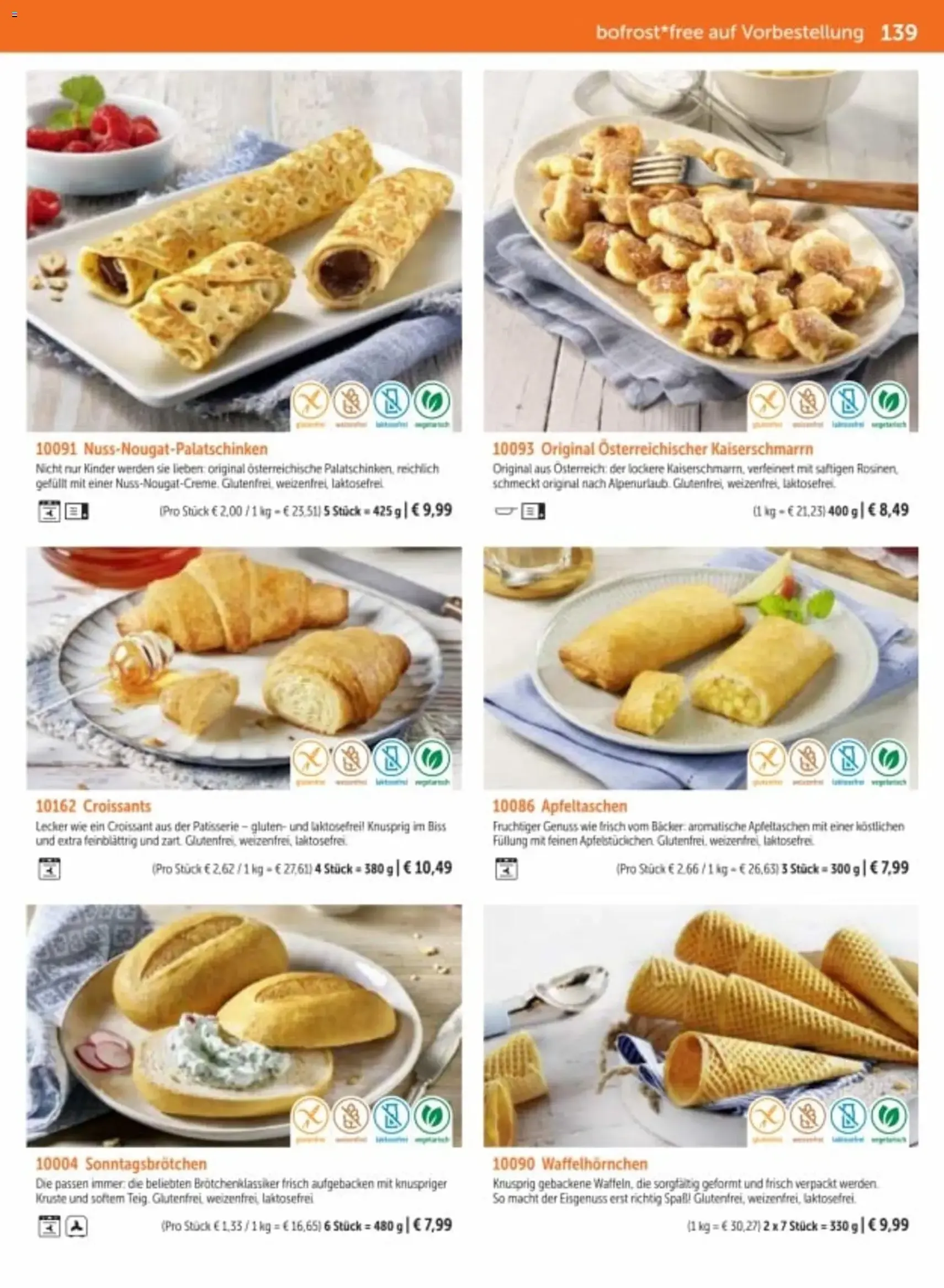 Bofrost Katalog - Gültiger Prospekt ab 06.03.2026, Seite 139 von insgesamt 150