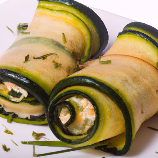 Anteprima ricetta Involtini di zucchine