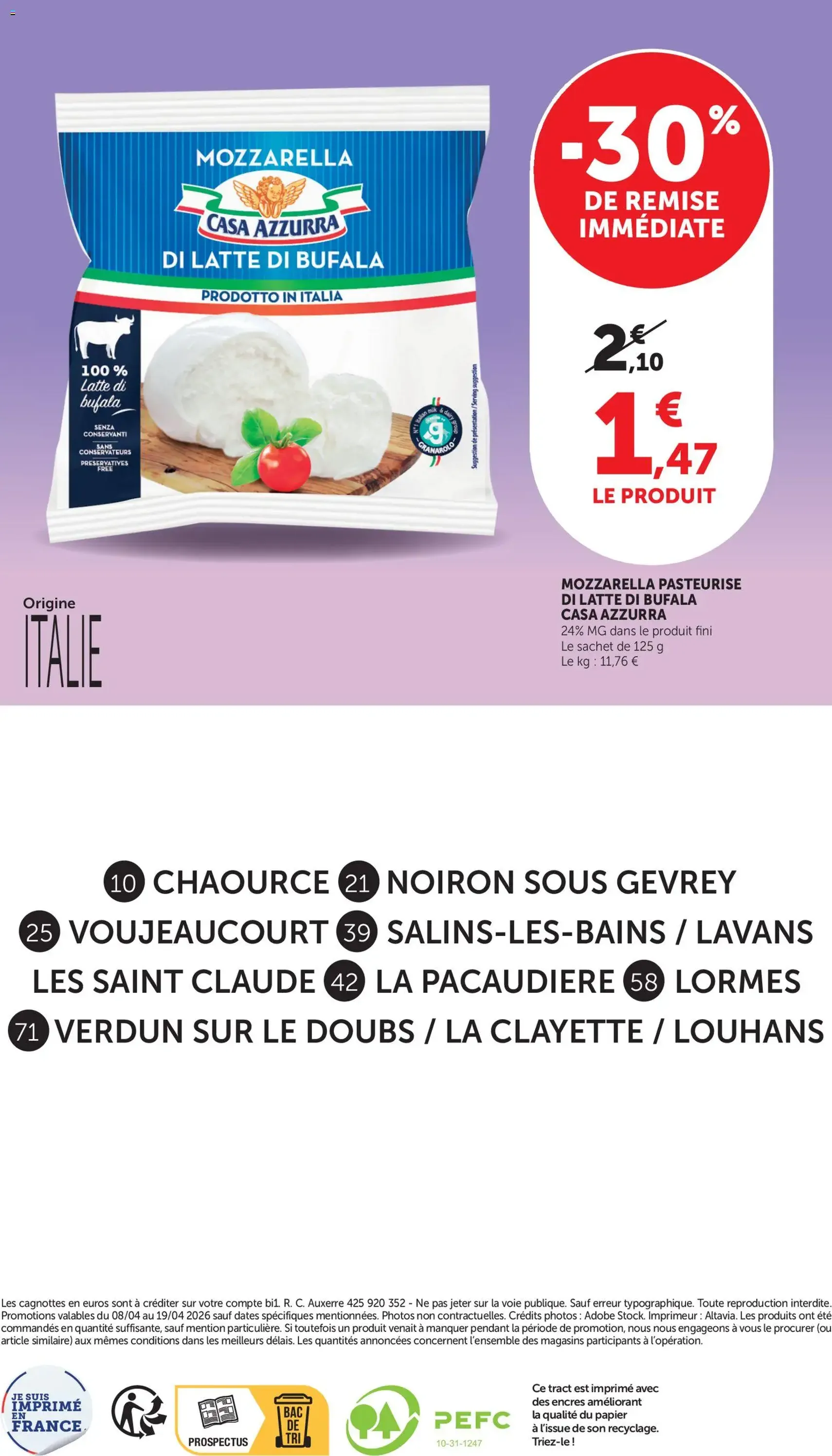 Bi1 Catalogue - brochure valable à partir du 08/04/2026, page 20 sur 20