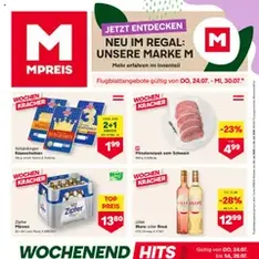 MPREIS Flugblatt - Prospekt Vorschau gültig ab 24.07.2025