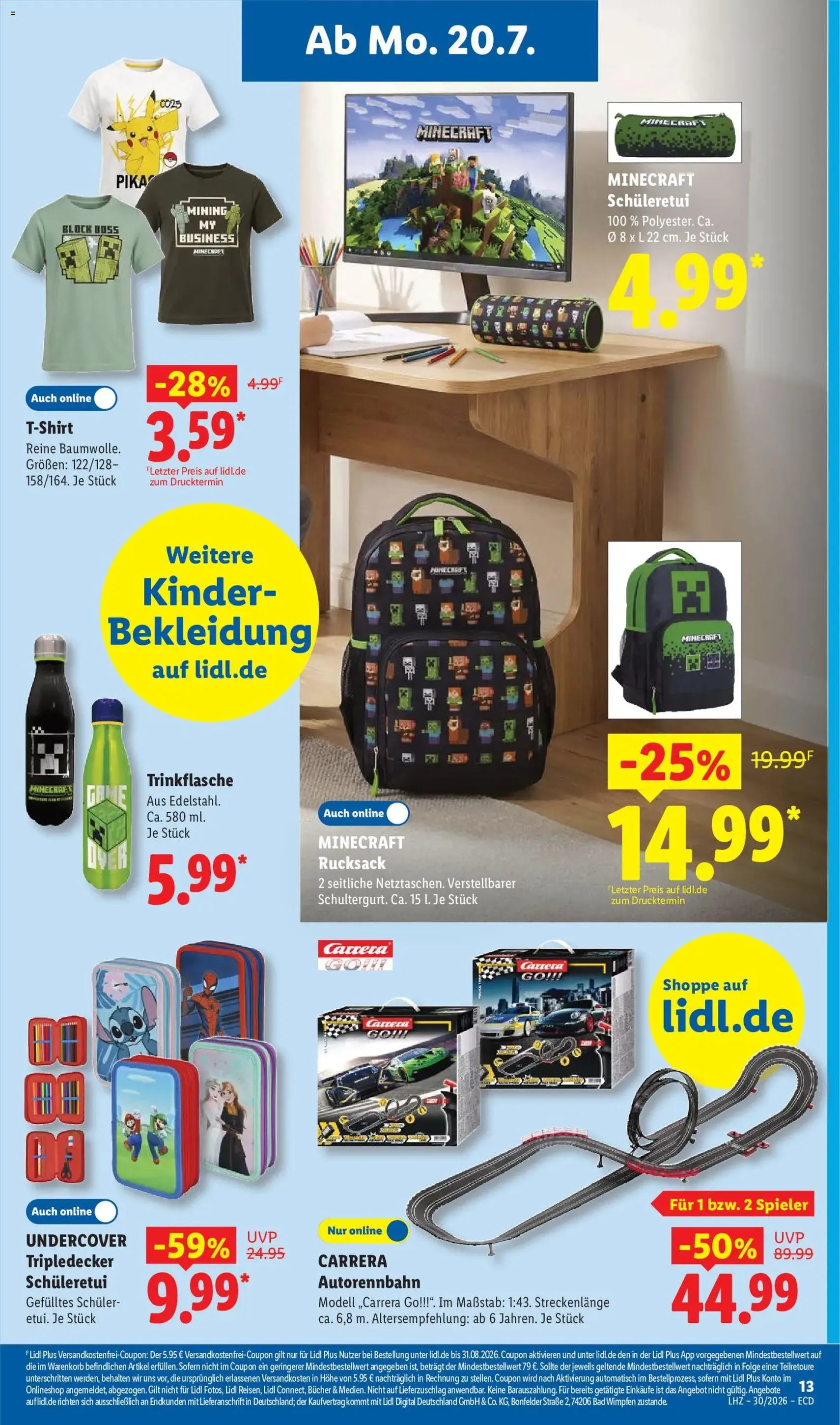 Lidl Prospekt - Gültiger Prospekt ab 20.07.2026, Seite 33 von insgesamt 69