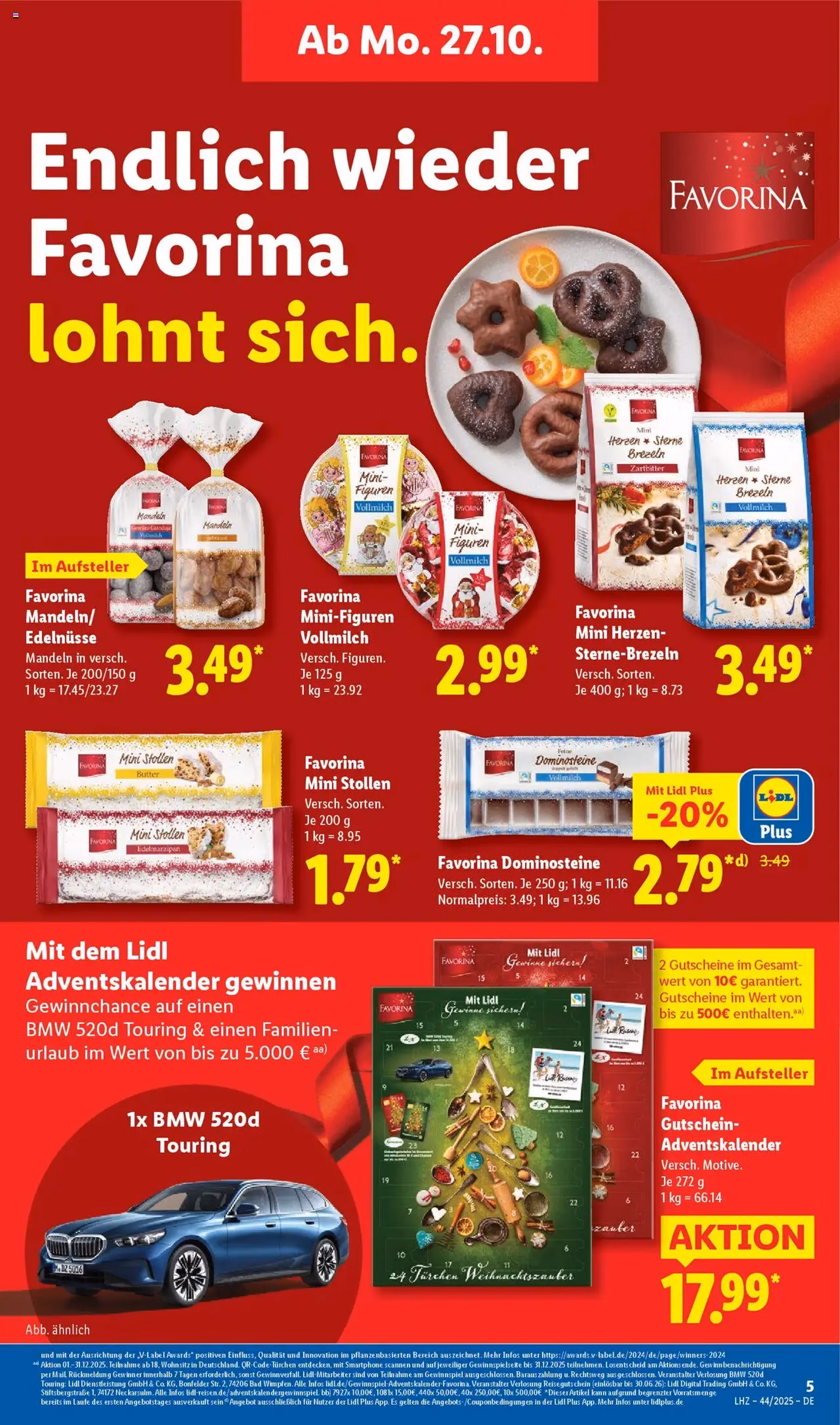 Lidl - Prospekt - Gültiger Prospekt ab 27.10.2025, Seite 13 von insgesamt 67 Lidl - Prospekt - Gültiger Prospekt ab 27.10.2025, Seite 13 von insgesamt 67