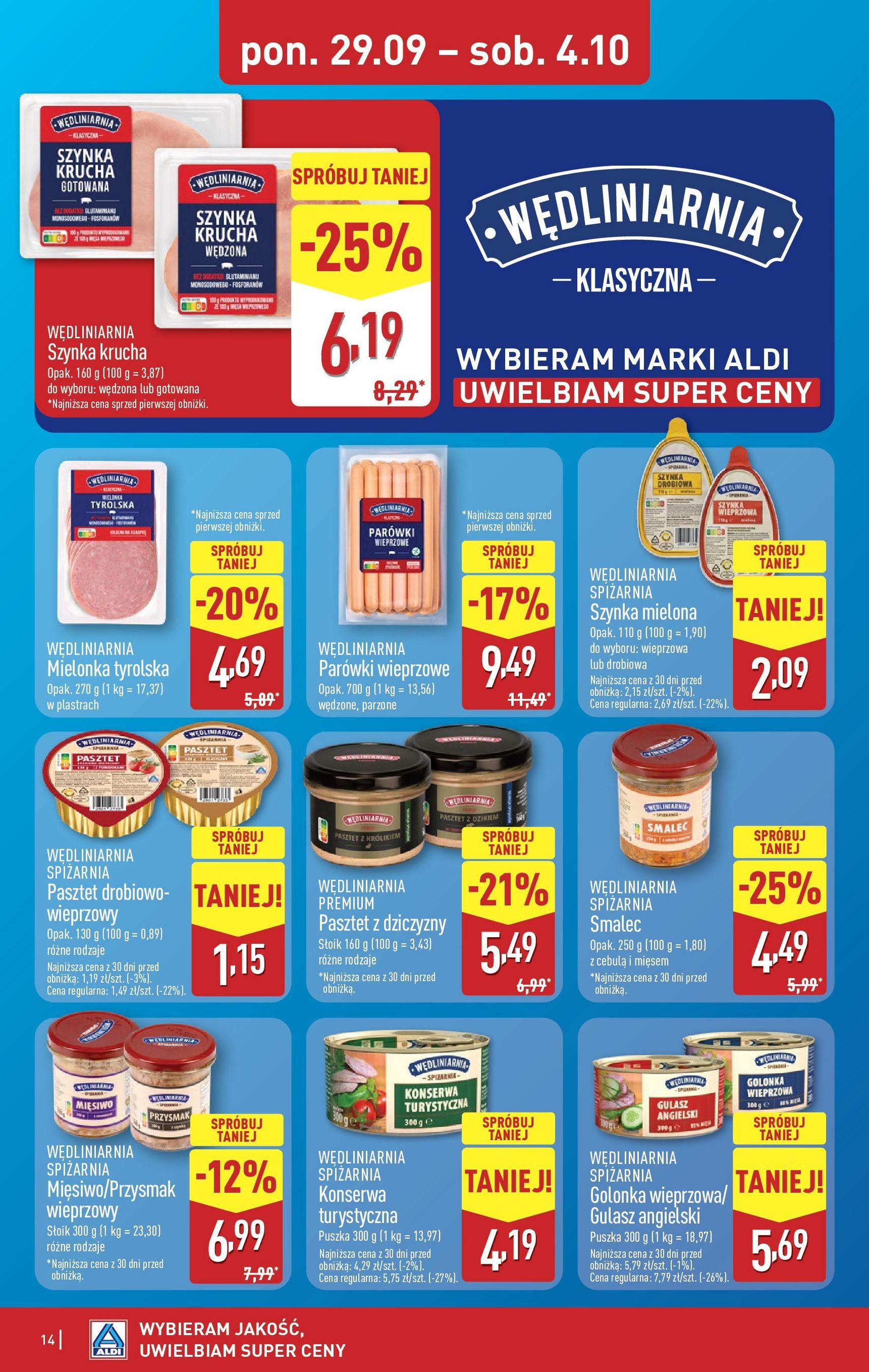Aldi Gazetka - ważny gazetka od 29.09.2025 strona 14 z 41
