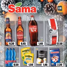 Sama leták - náhľad letáku platný od 05.12.2025