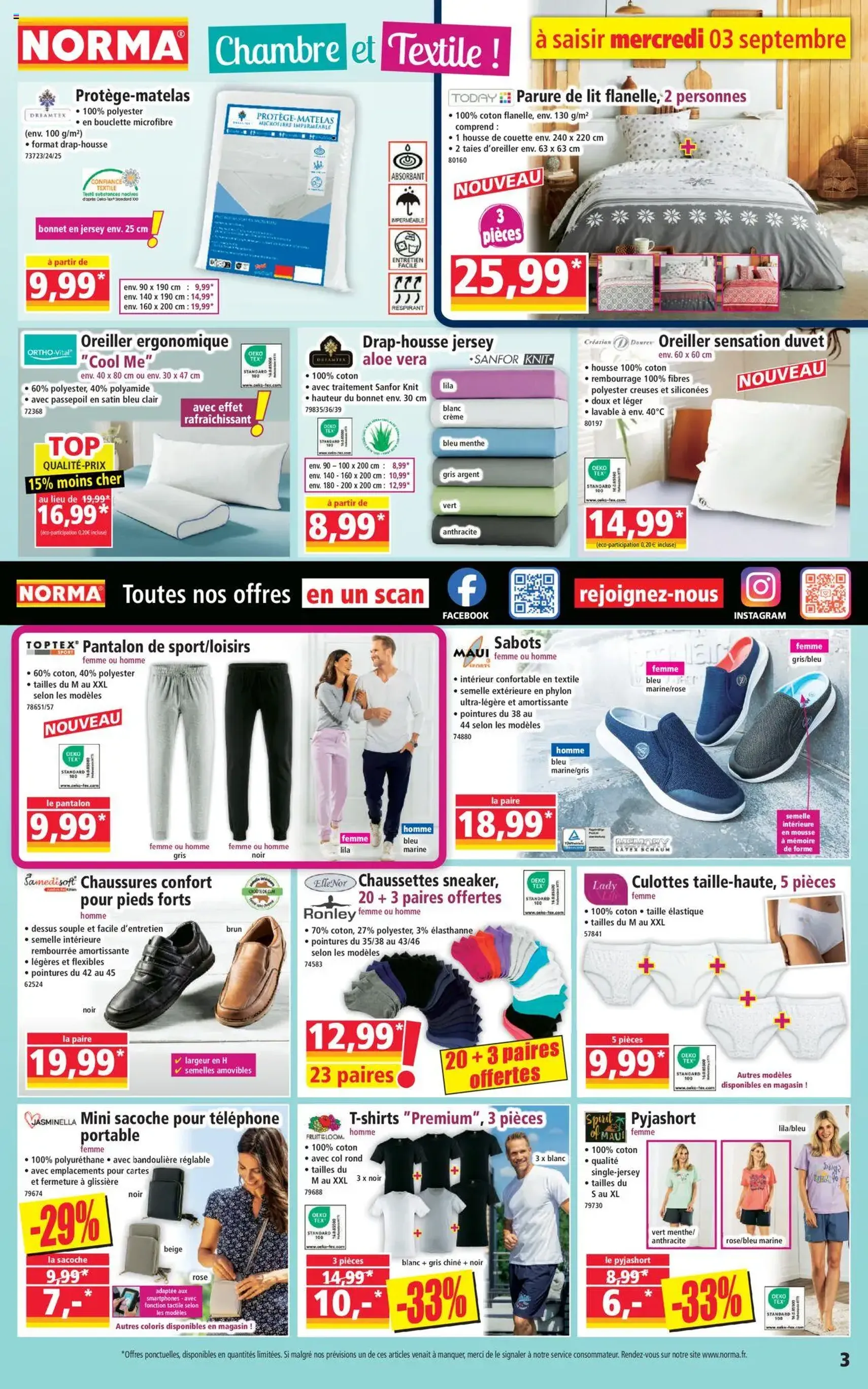 Norma catalogue - brochure valable à partir du 03/09/2025, page 3 sur 14 Norma catalogue - brochure valable à partir du 03/09/2025, page 3 sur 14