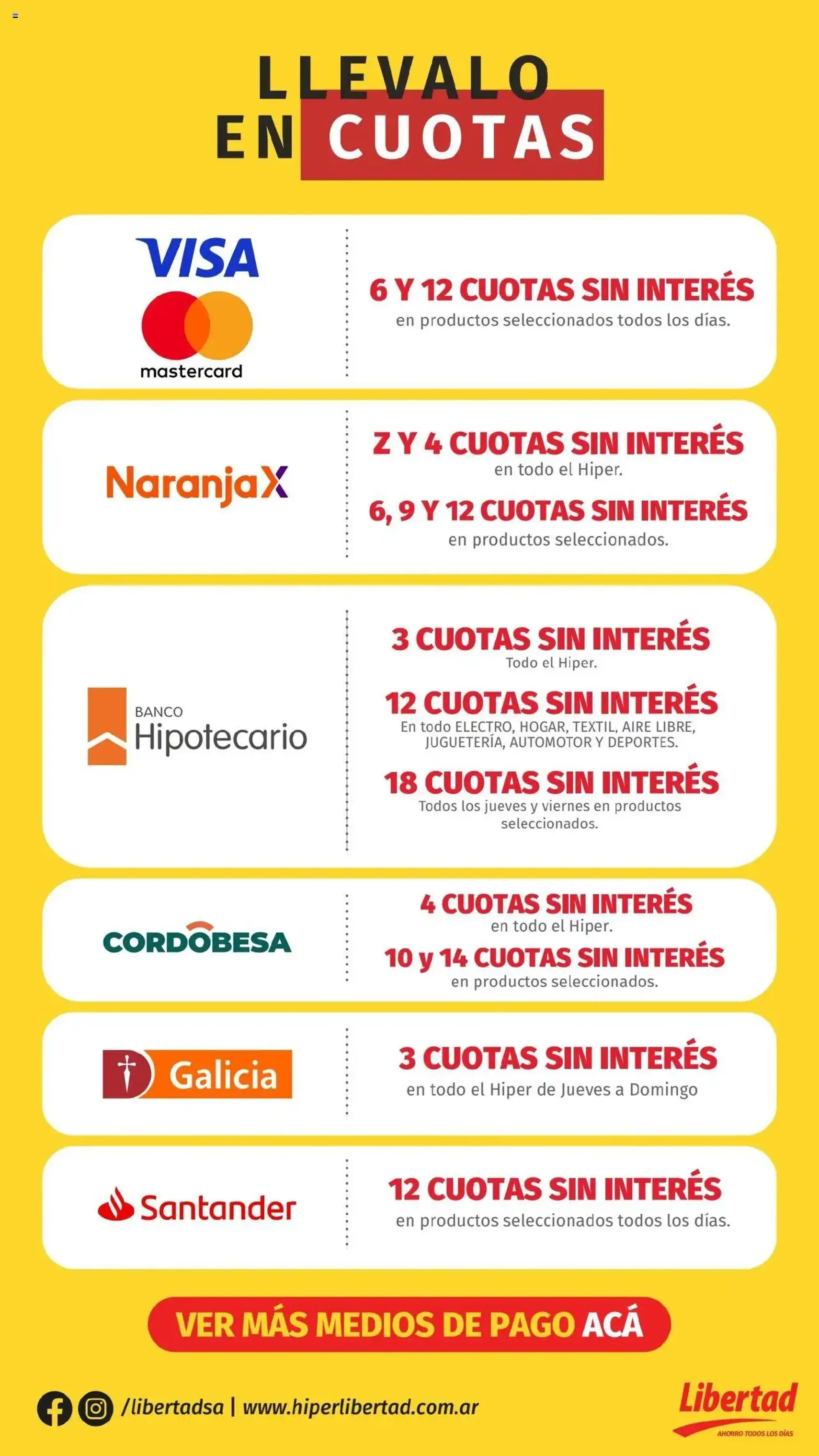 Hipermercado Libertad catálogo - folleto válido desde 04/09/2025 página 8 de 8