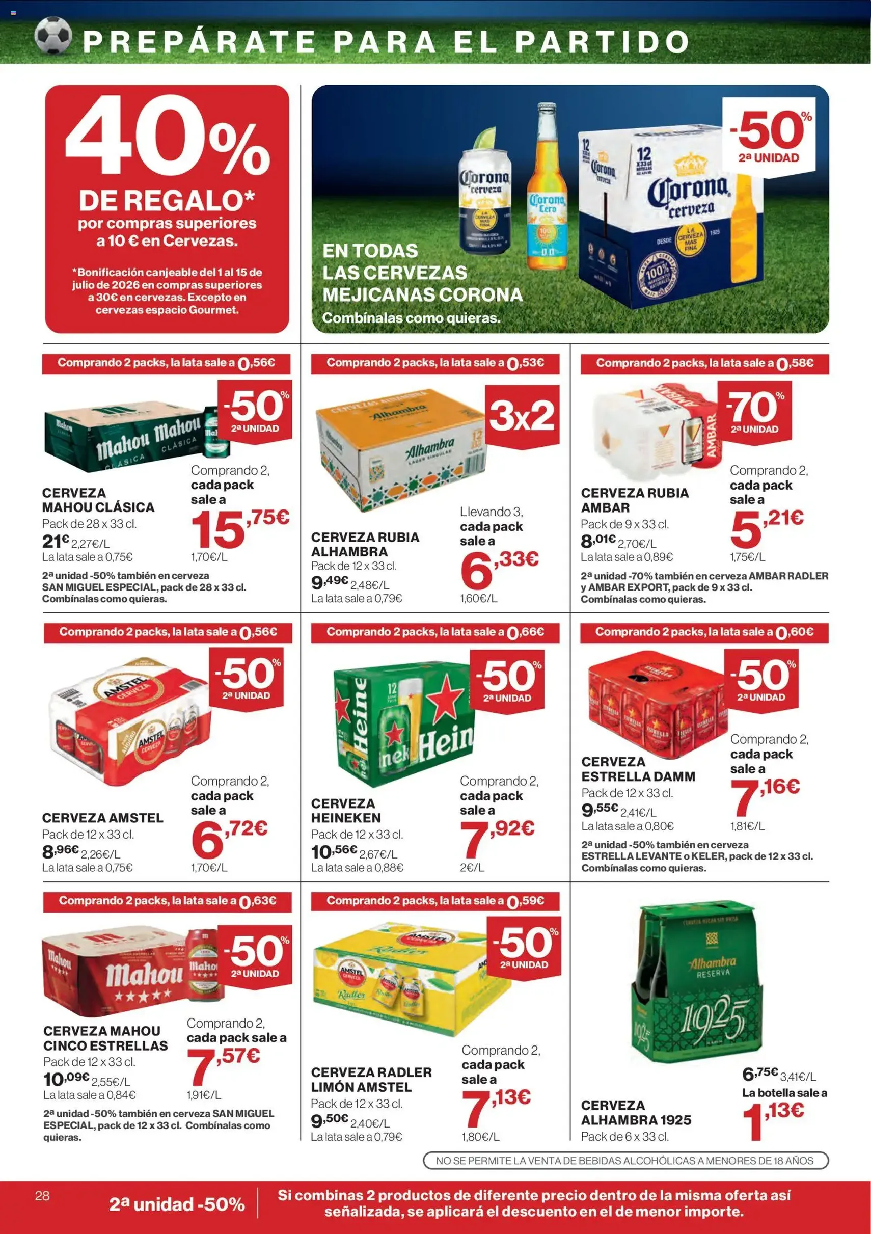 Hipercor catálogo - folleto válido desde 18/06/2026 página 28 de 56