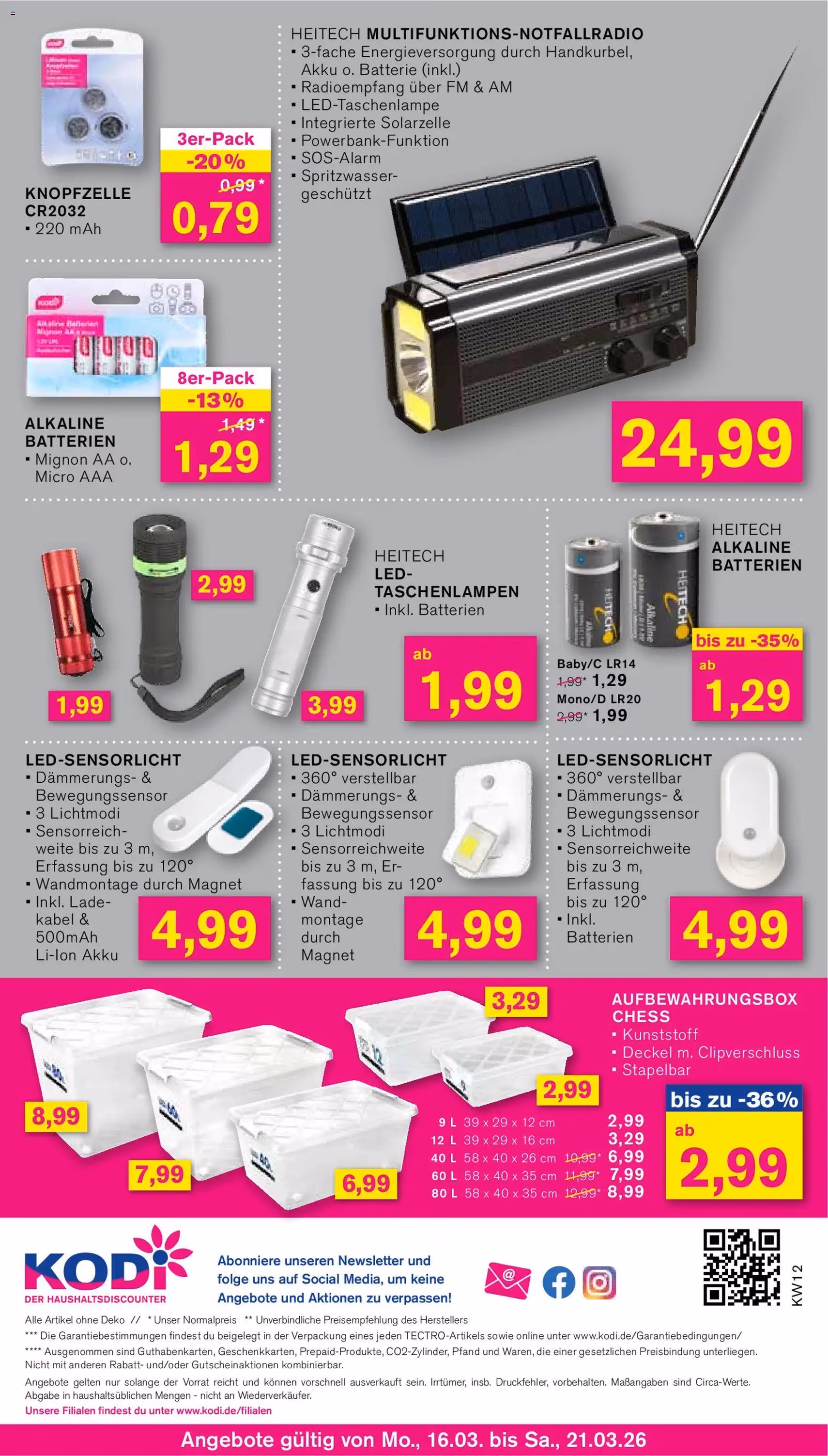 KODi Prospekt - Gültiger Prospekt ab 16.03.2026, Seite 11 von insgesamt 12