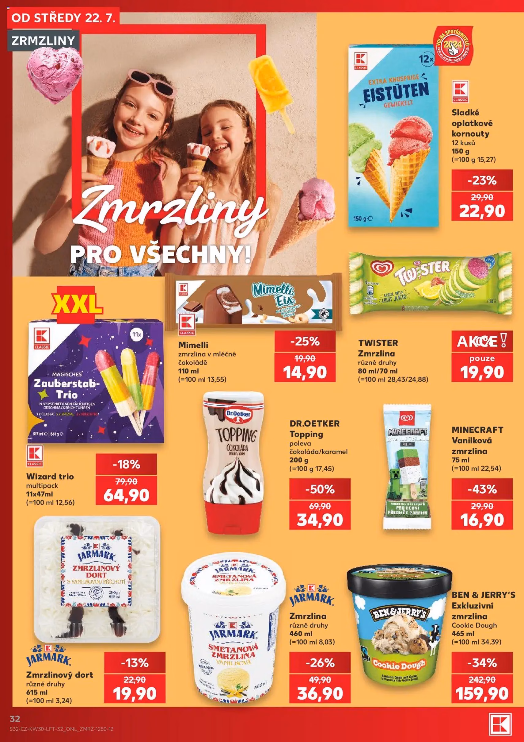 Kaufland leták - platný leták od 22.07.2026 strana 32 z 52