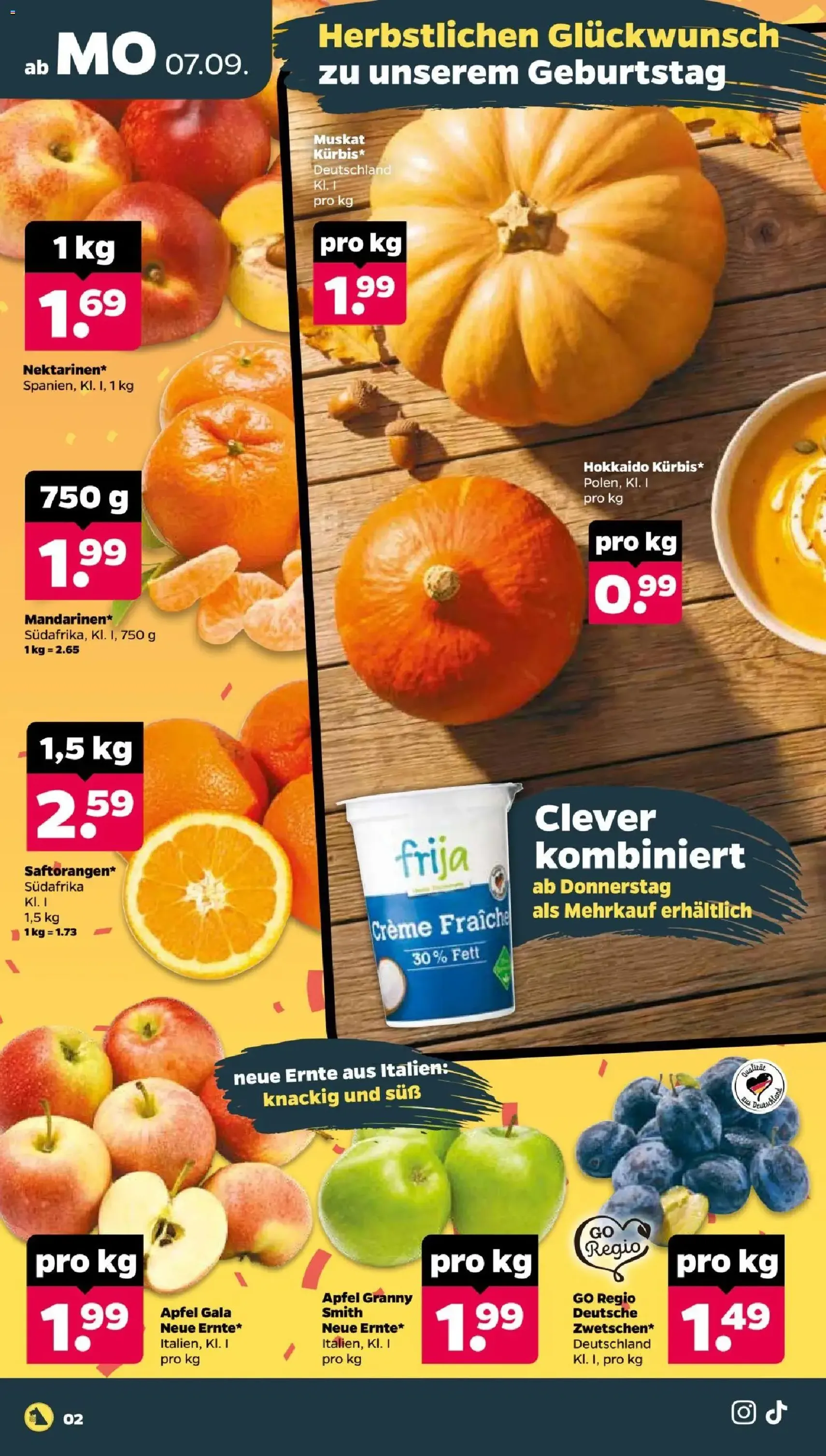 Netto Prospekt - Gültiger Prospekt ab 07.09.2026, Seite 2 von insgesamt 45