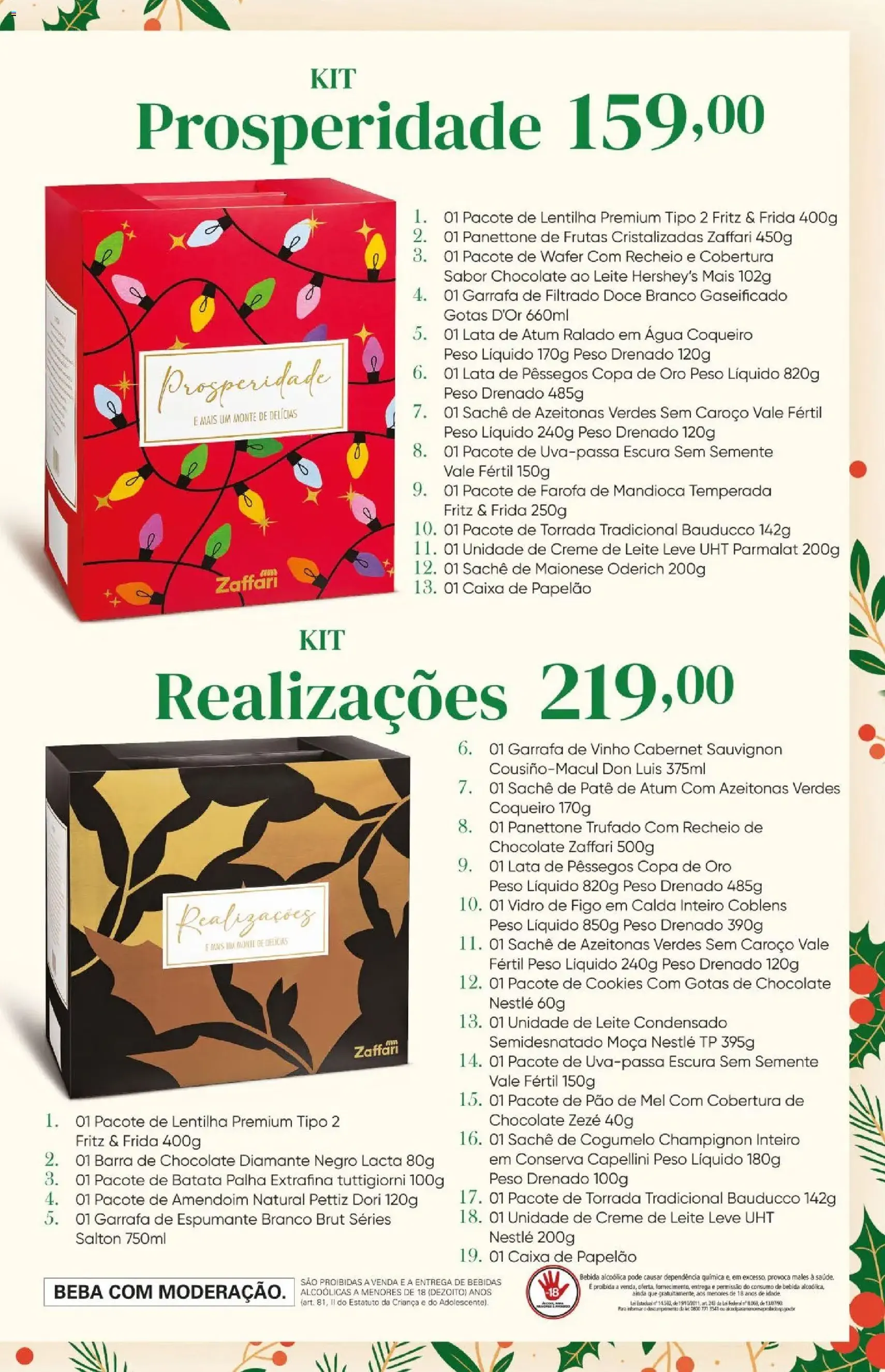 Zaffari - Ofertas Cestas de Natal - folheto válido a partir de 25/11/2025 página 5 de 8