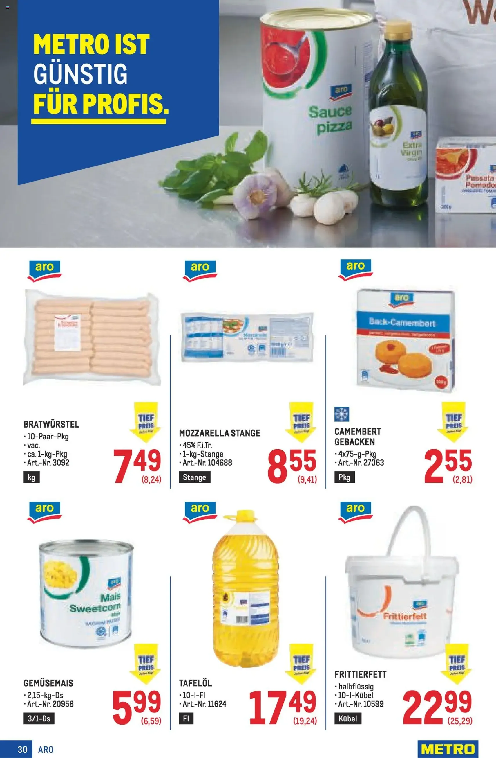Metro angebote Profi - Gültiger Prospekt ab 05.03.2026, Seite 30 von insgesamt 72