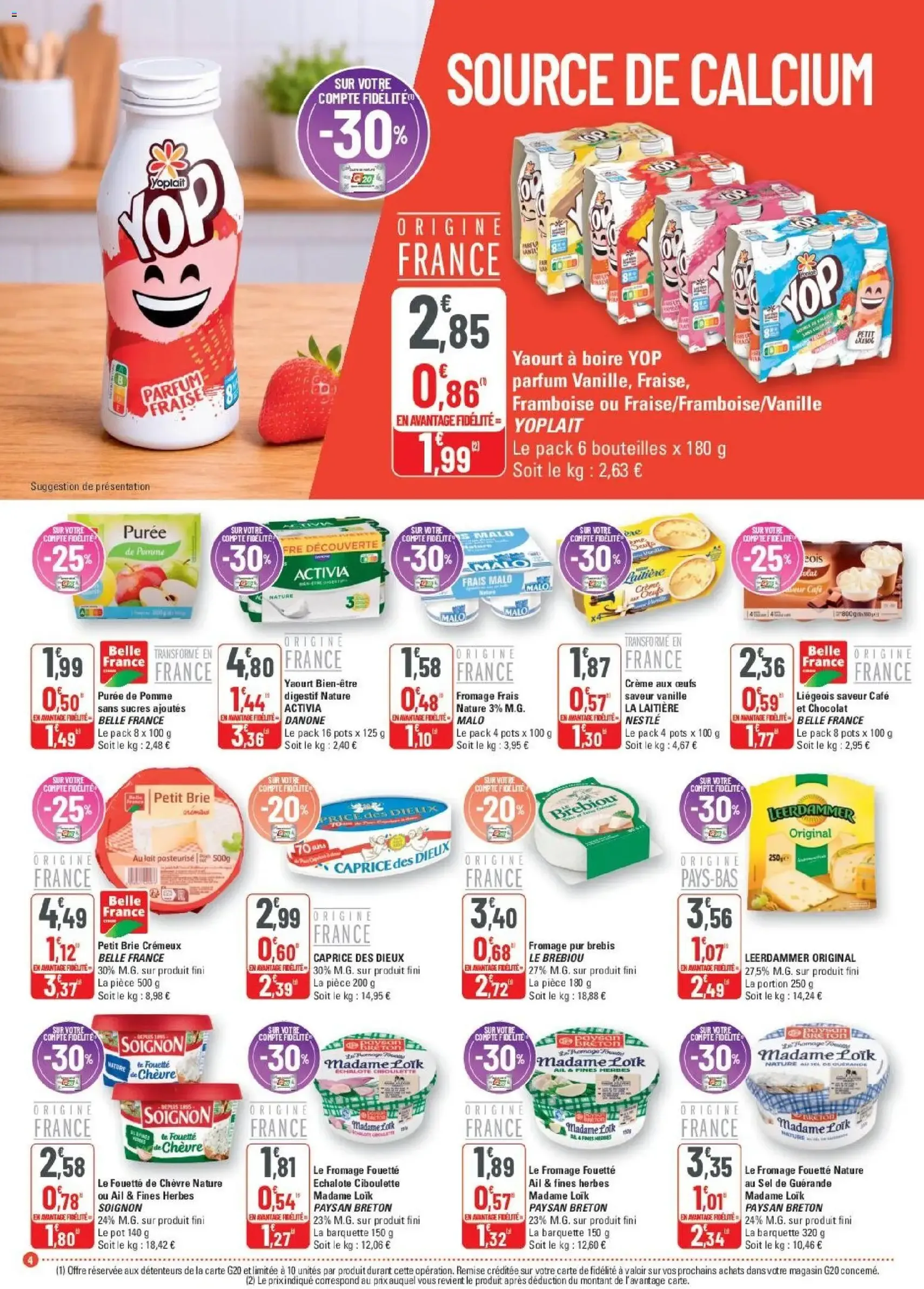G20 Supermarchés catalogue - brochure valable à partir du 26/08/2026, page 4 sur 20