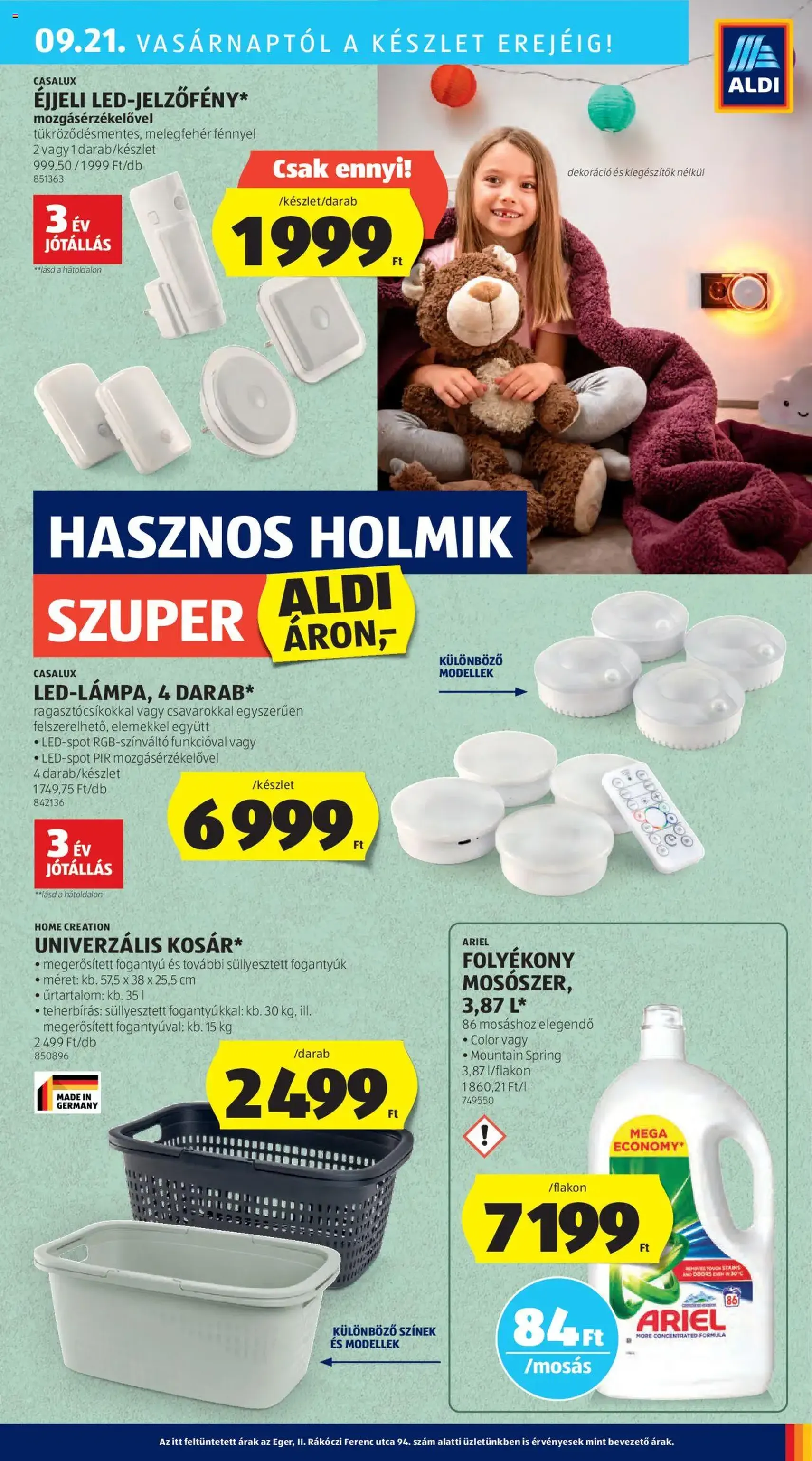 Aldi Akciós újság - 2025.09.18. érvényes szórólap 29 oldal 41 oldalból Aldi Akciós újság - 2025.09.18. érvényes szórólap 29 oldal 41 oldalból