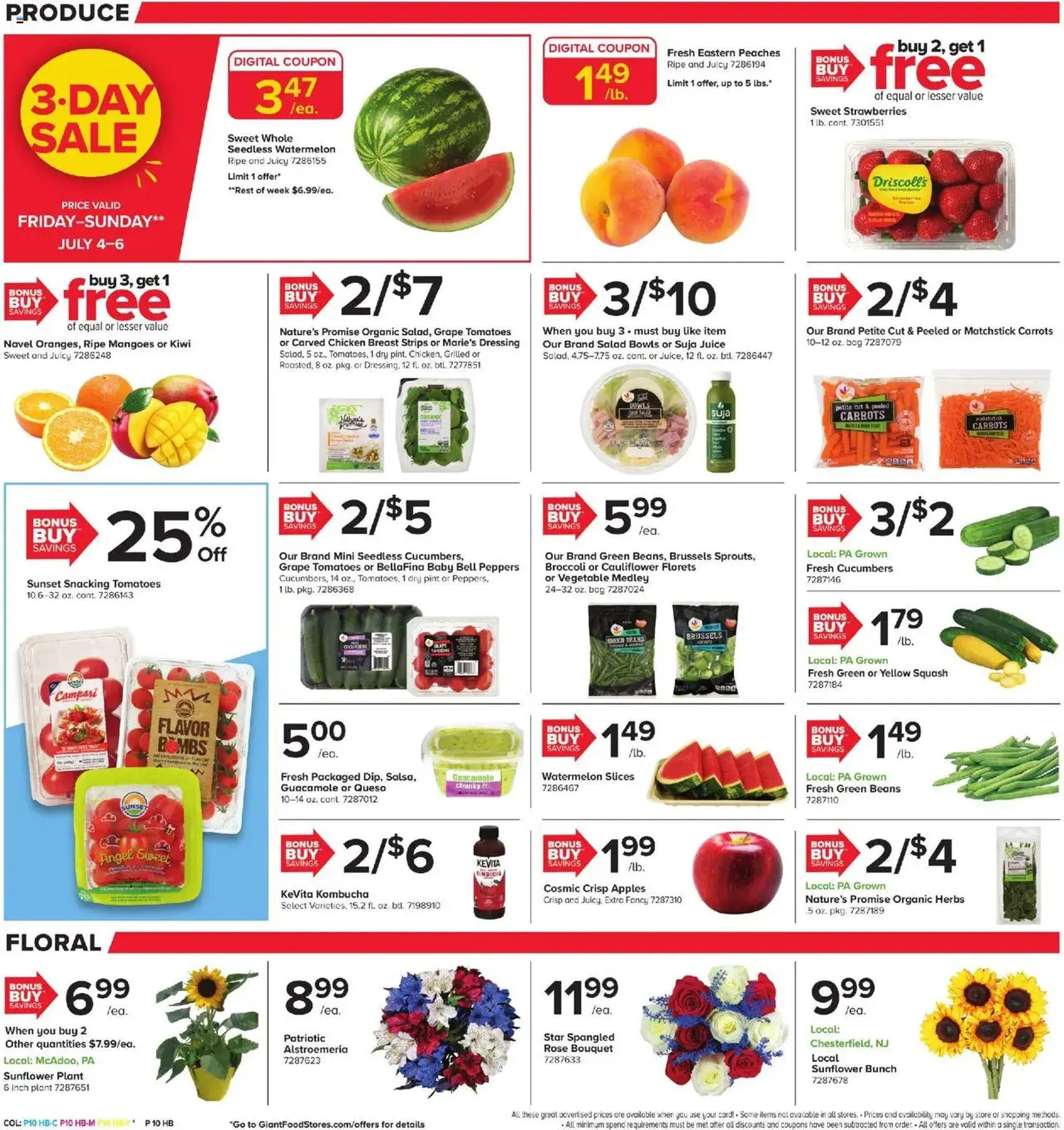 Giant Weekly Ad - valid flyer from 07/04/2025, page 8 of 19 Giant Weekly Ad - valid flyer from 07/04/2025, page 8 of 19